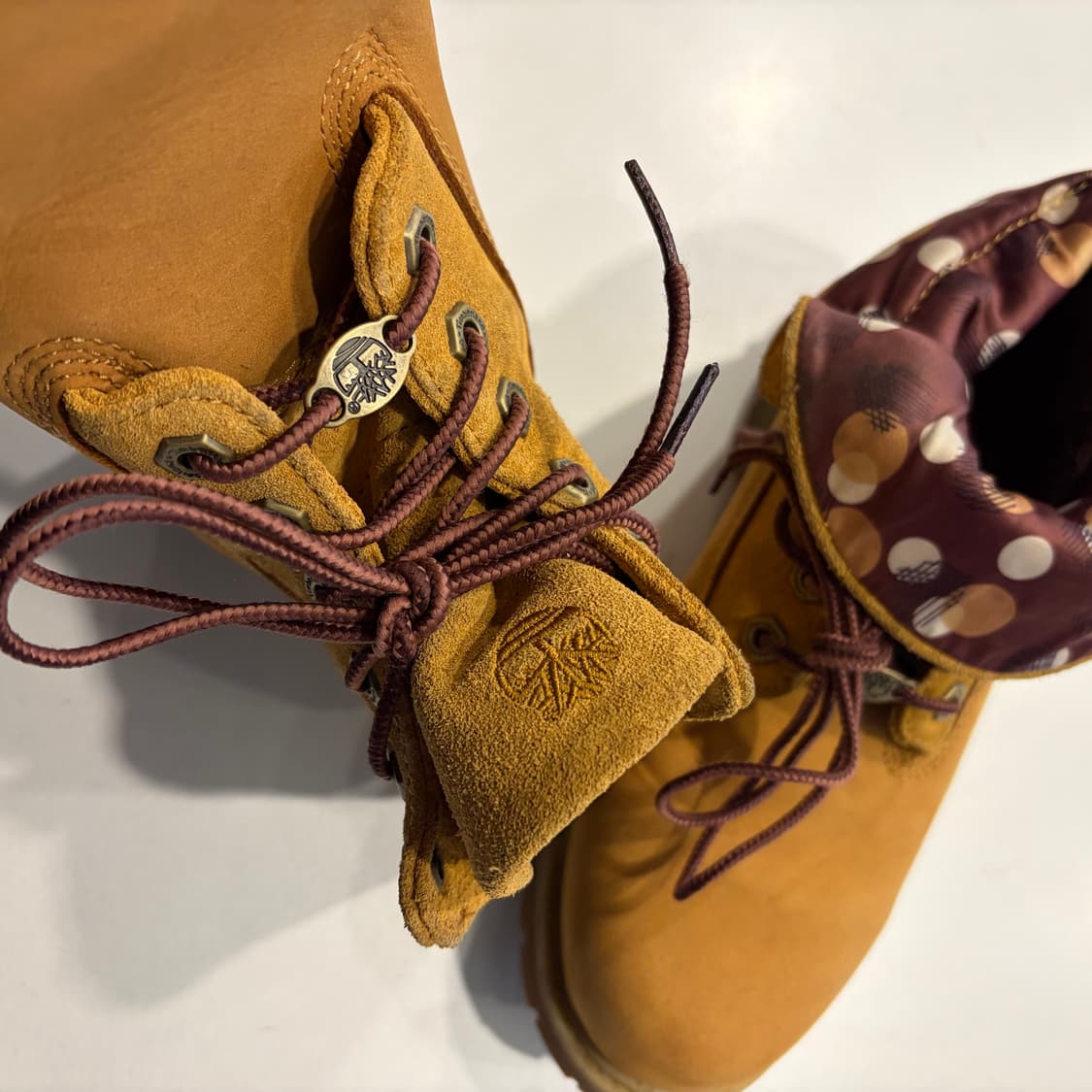 [235] 팀버랜드 롤탑 워커 부츠 브라운 상품이미지4