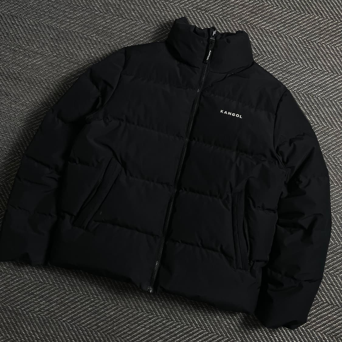 캉골 오리지널 베이직 덕다운 푸퍼 패딩 블랙y 4752 상품이미지1