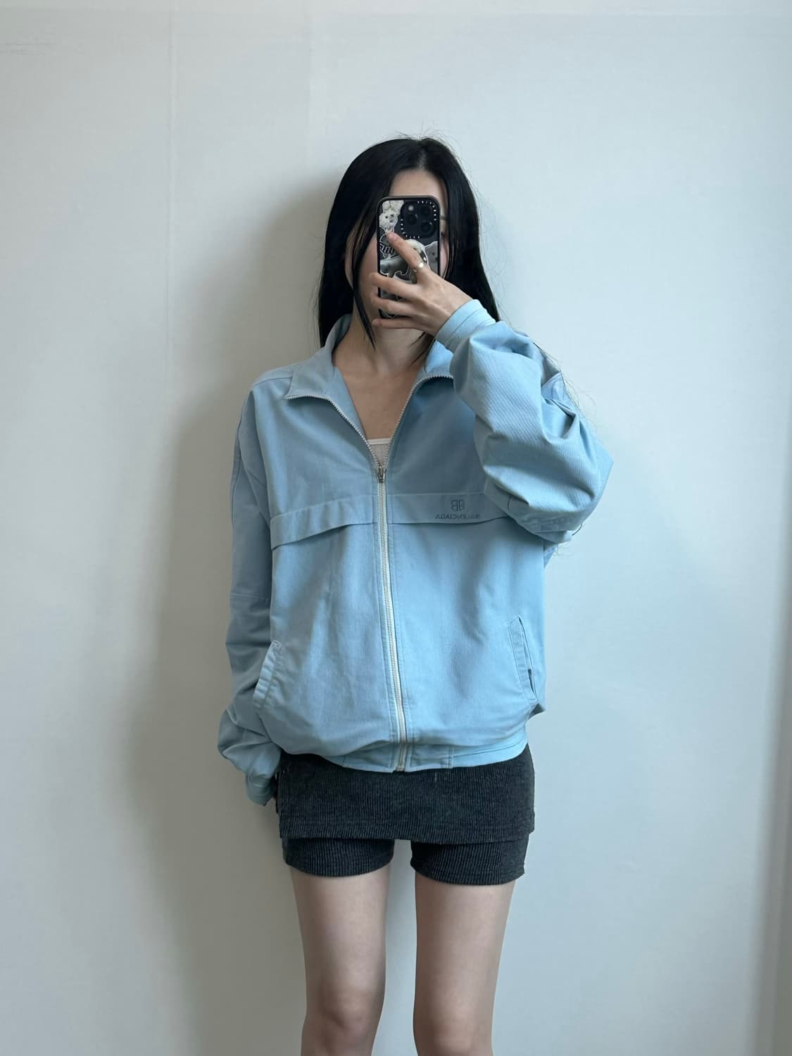 발렌시아가 90s 아카이브 스카이블루 트랙탑 자켓 상품이미지1