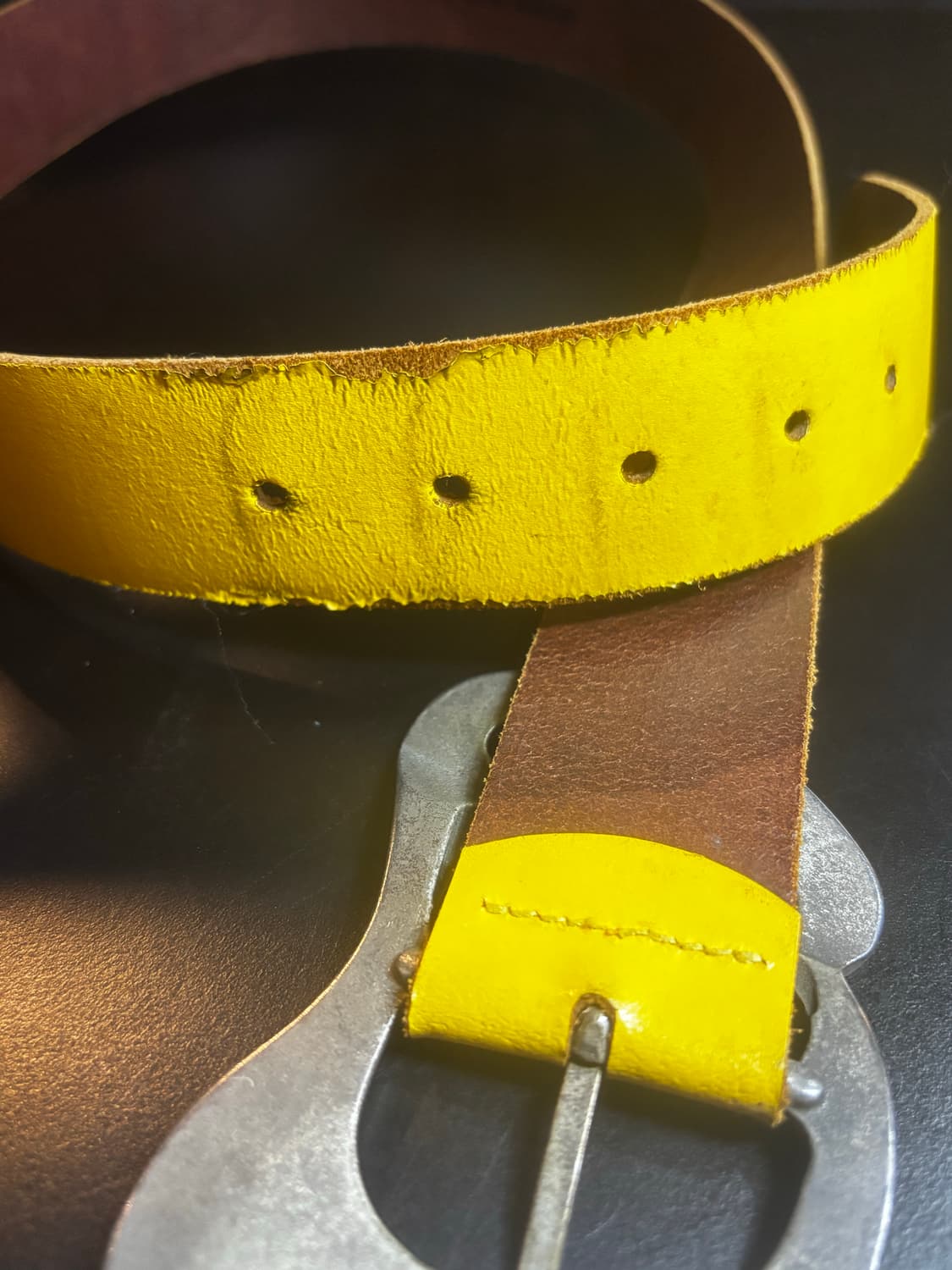 미스 식스티(Miss Sixty) 빈티지 레더 벨트 상품이미지8