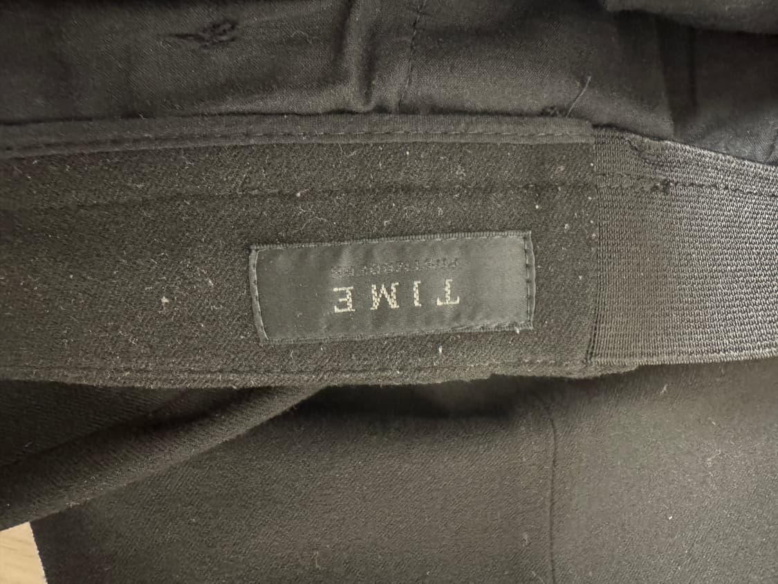 타임옴므 블랙 조거 팬츠 상품이미지3