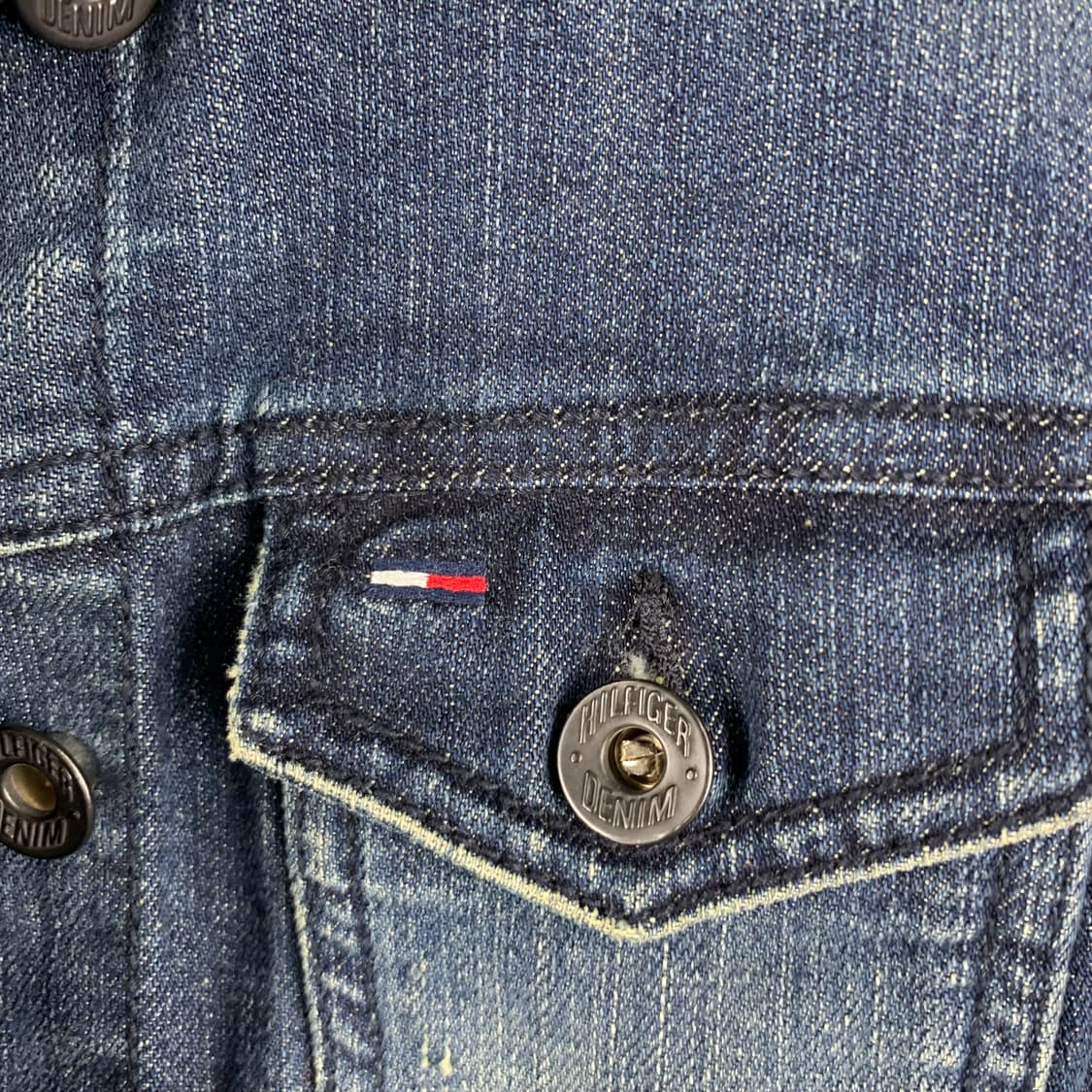 타미힐피거 와투케 워싱 데님 자켓 상품이미지4