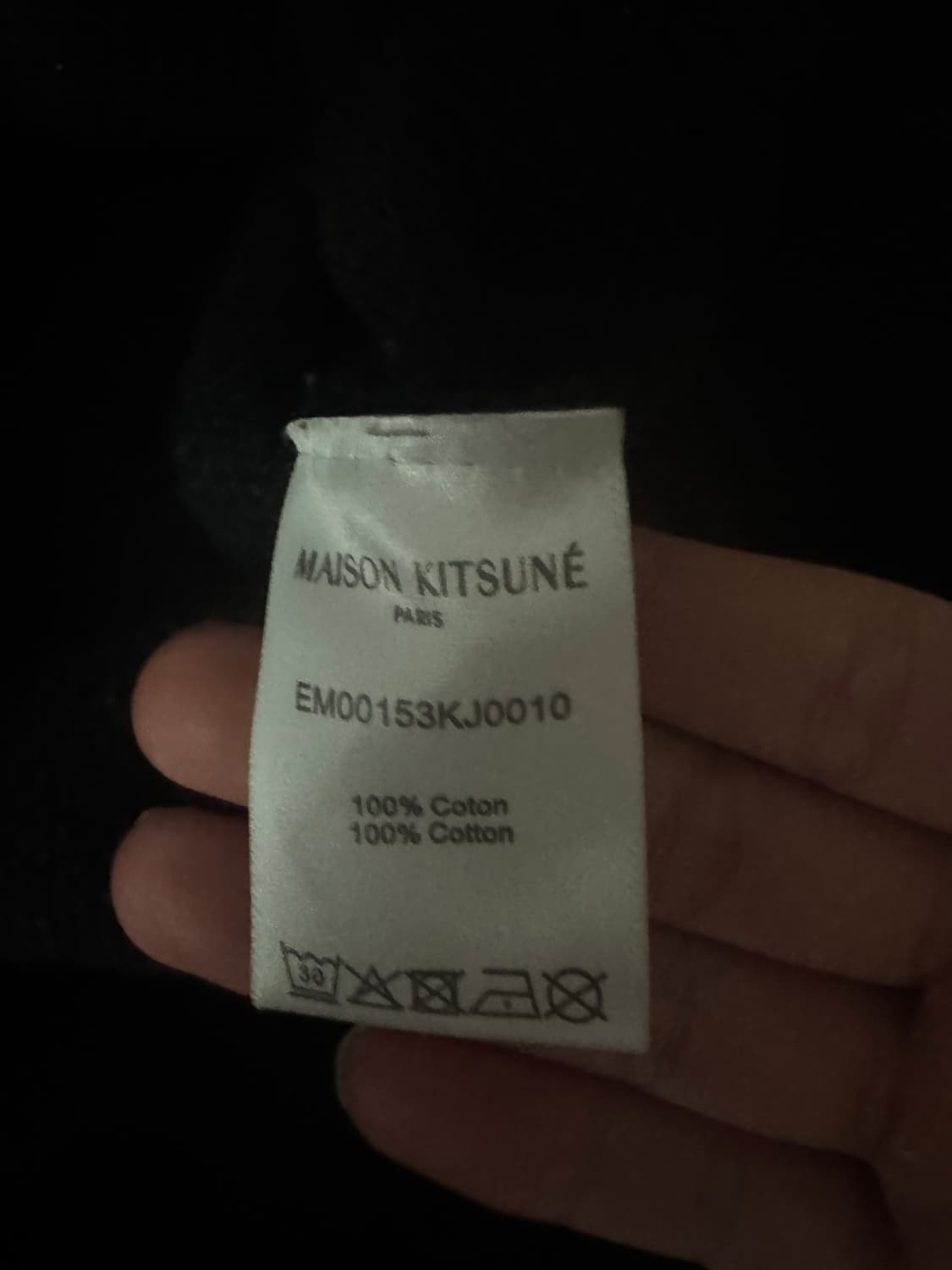 (상태 좋음)메종키츠네 빅 폭스 니트 L 상품이미지4