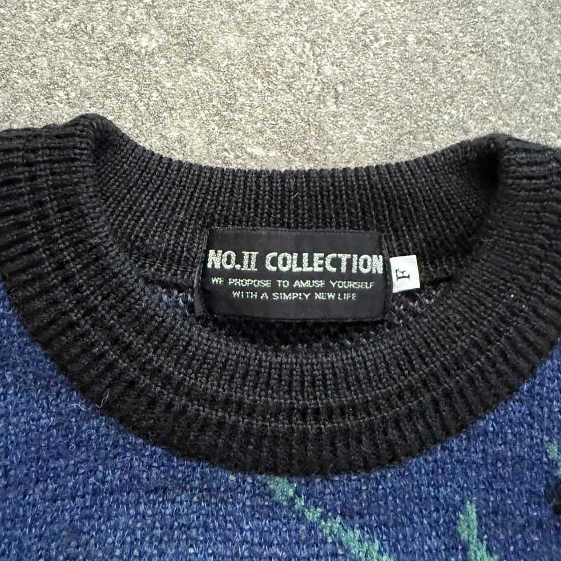 NO.II COLLECTION 호랑이 니트티셔츠 상품이미지7