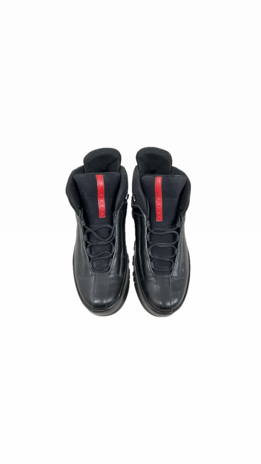 US 9 00s Prada 레더 하이탑 상품이미지1