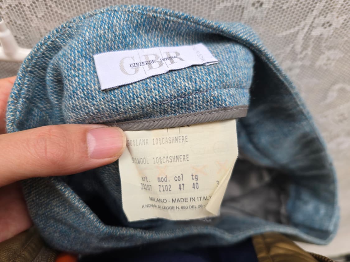 캐시미어 혼방 슬렉스 이태리 메이드 상품이미지6