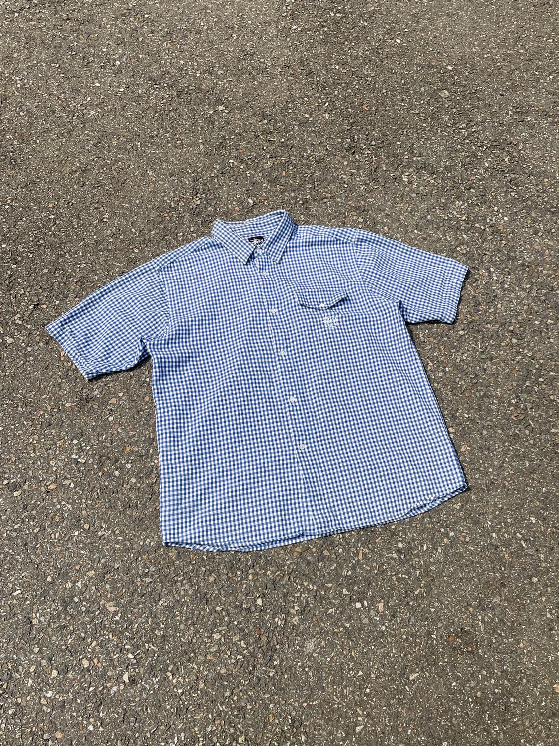 스투시 stussy gingham check shirt 상품이미지1