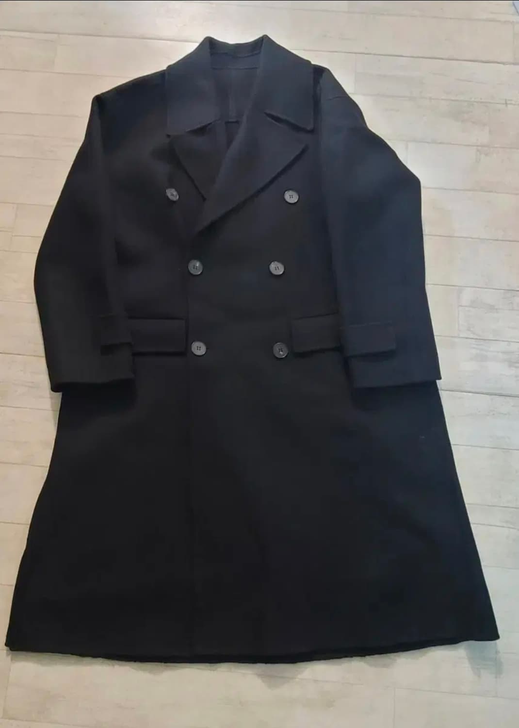 마마가리 준지맛 더블 핸드메이드 코트 44 상품이미지1