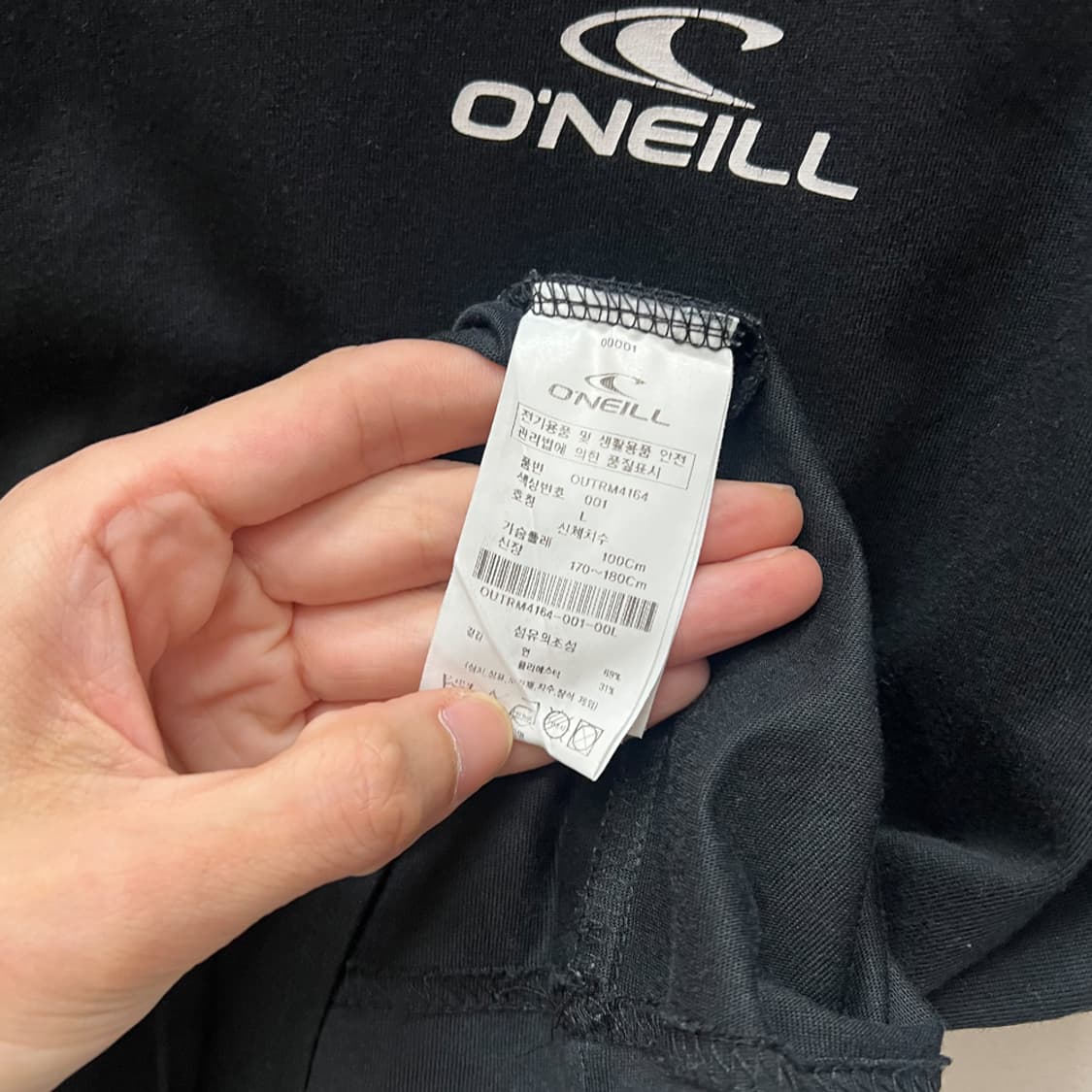 오닐 백로고 반팔티 L 상품이미지5