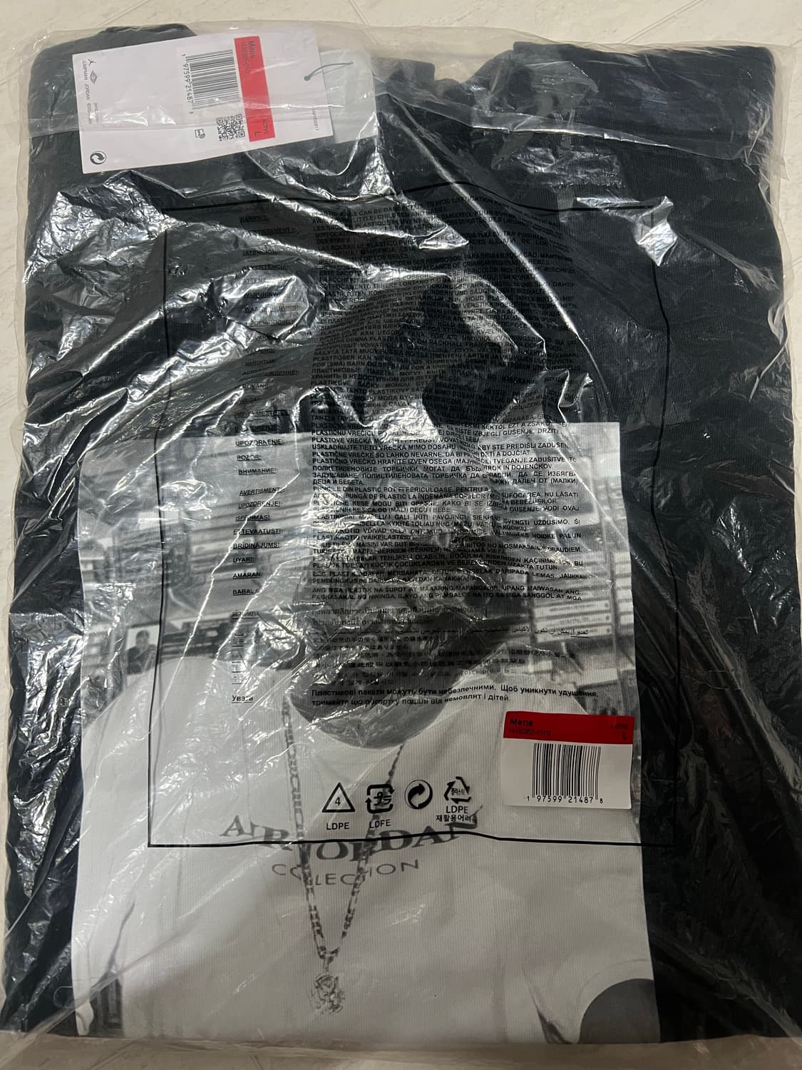 슈프림 비기 포토티 블랙 L 상품이미지2