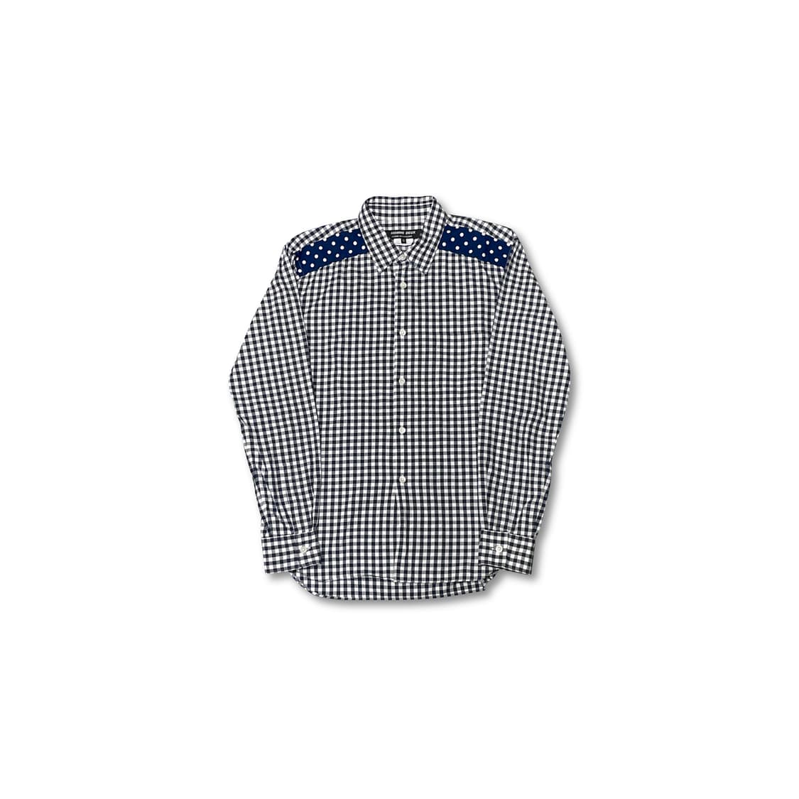 AD2014 Dots Gingham Check Shirt 상품이미지1