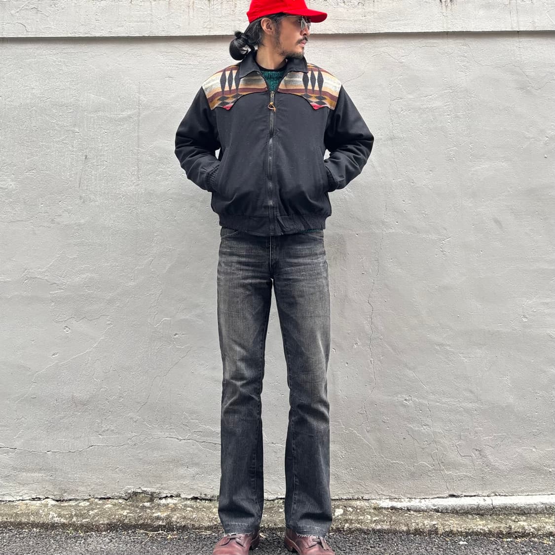 00년대 리바이스 레드룹 517 블랙 상품이미지1