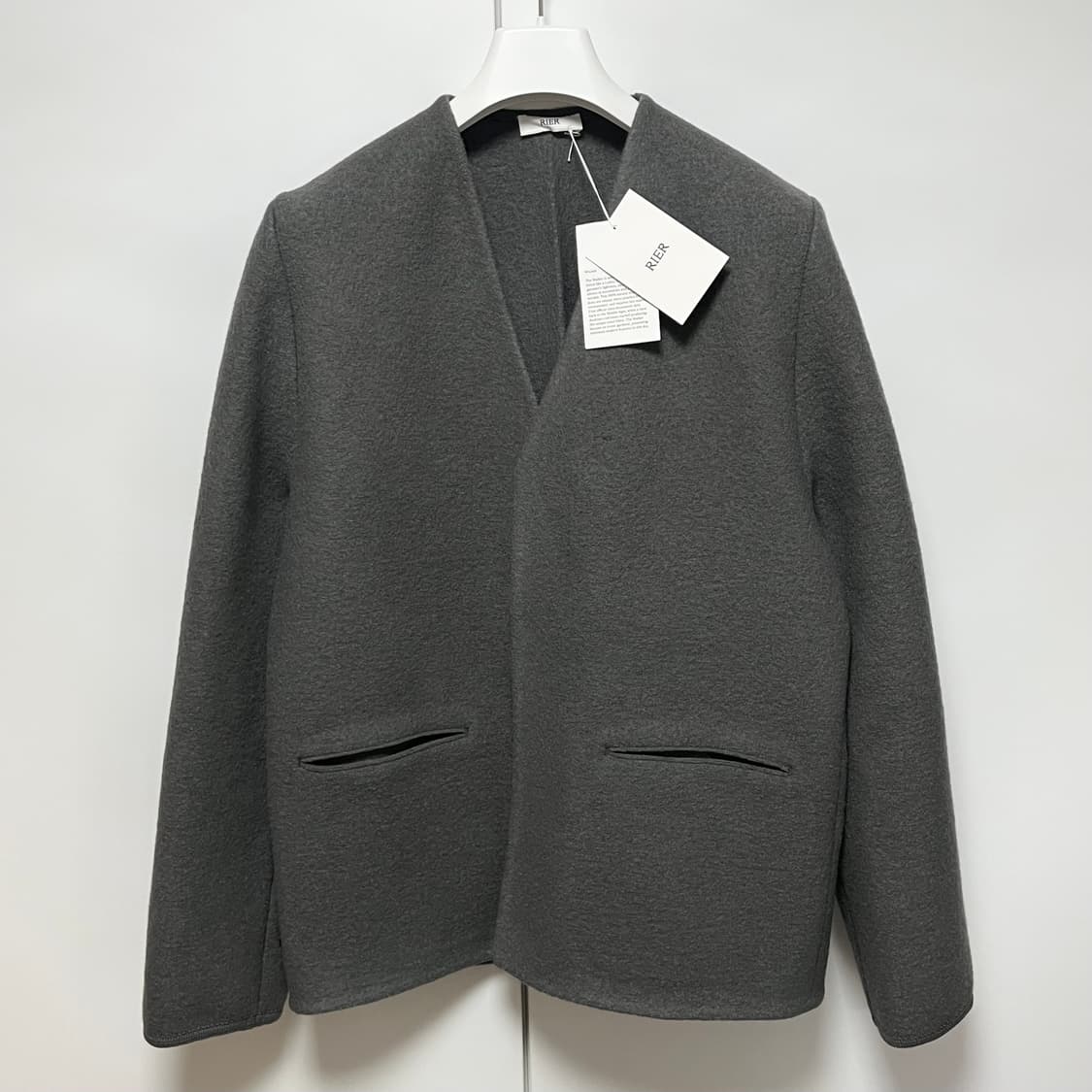 [S,M,L]리에르 25ss 워커 자켓/그레이 상품이미지2