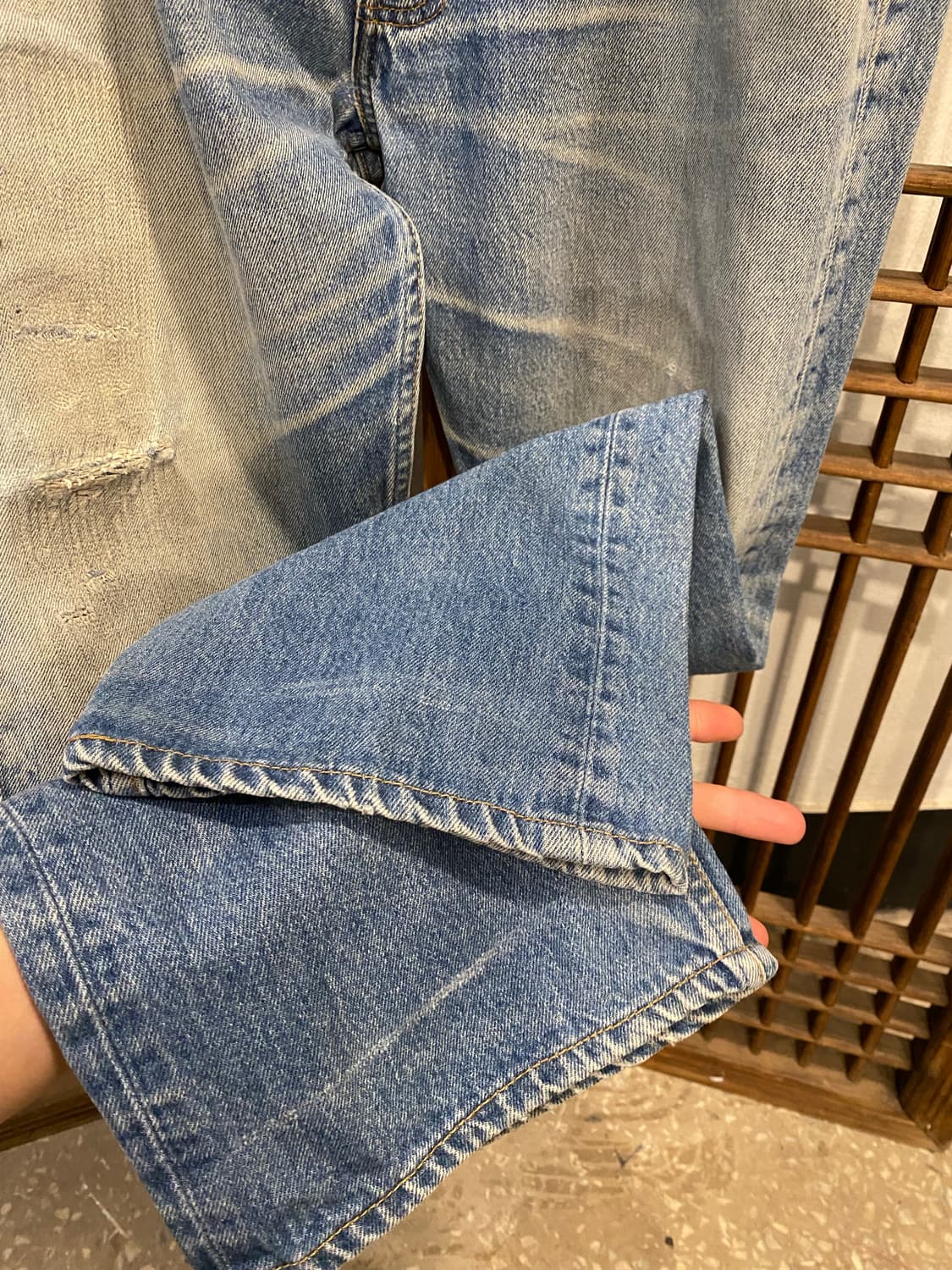 90S LEVI’S 501 USA 팬츠 35” 상품이미지6