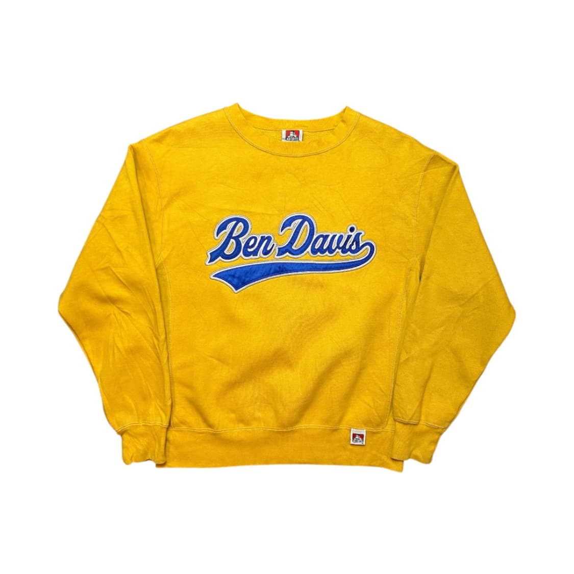 (S) 벤데이비스 로고 자수 크루넥 스웻셔츠 TM-017 상품이미지1