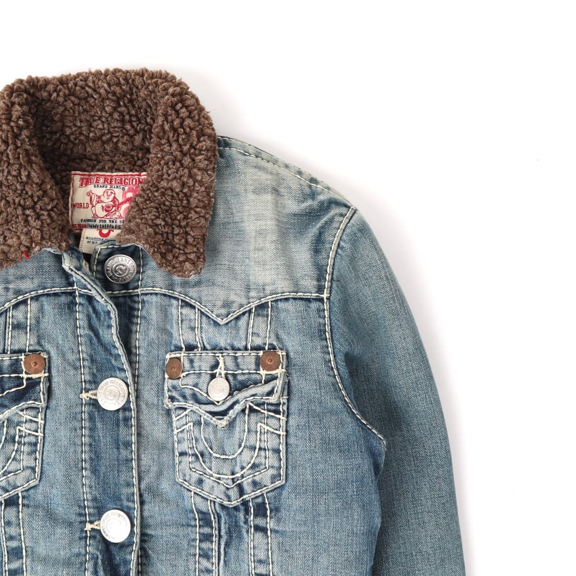 트루릴리전 쉐르파 트러커 데님자켓 상품이미지2