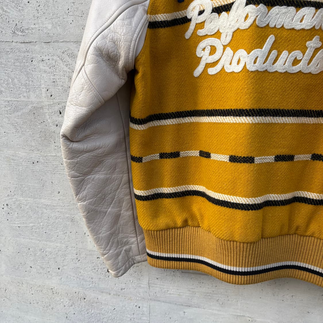 히스테릭글래머 노랑 HPP 바시티 자켓 상품이미지8