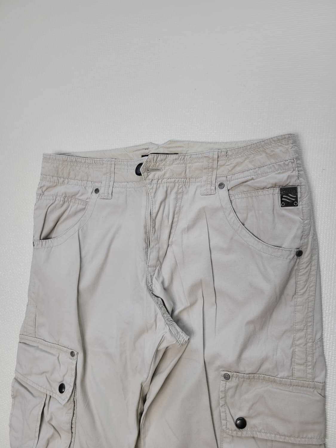 폴햄 POLHAM 남자 카고 바지 32 베이지 상품이미지4