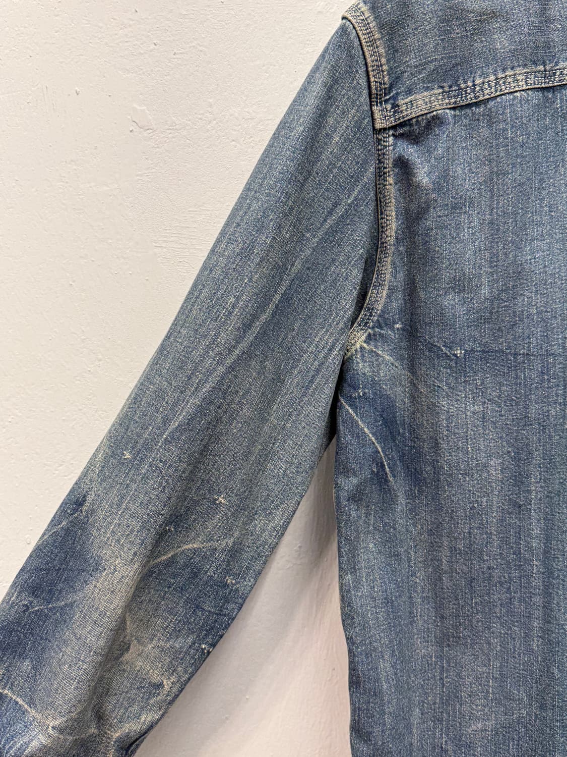 Japan SPELL BOUND Denim Work Shirt 상품이미지7