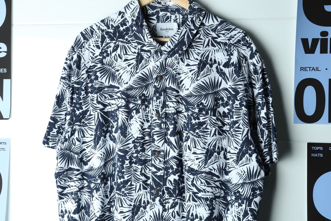 (2XL-3XL) 브랜드빈티지 반팔셔츠 남방 USA 하와이안-H33096 상품이미지3