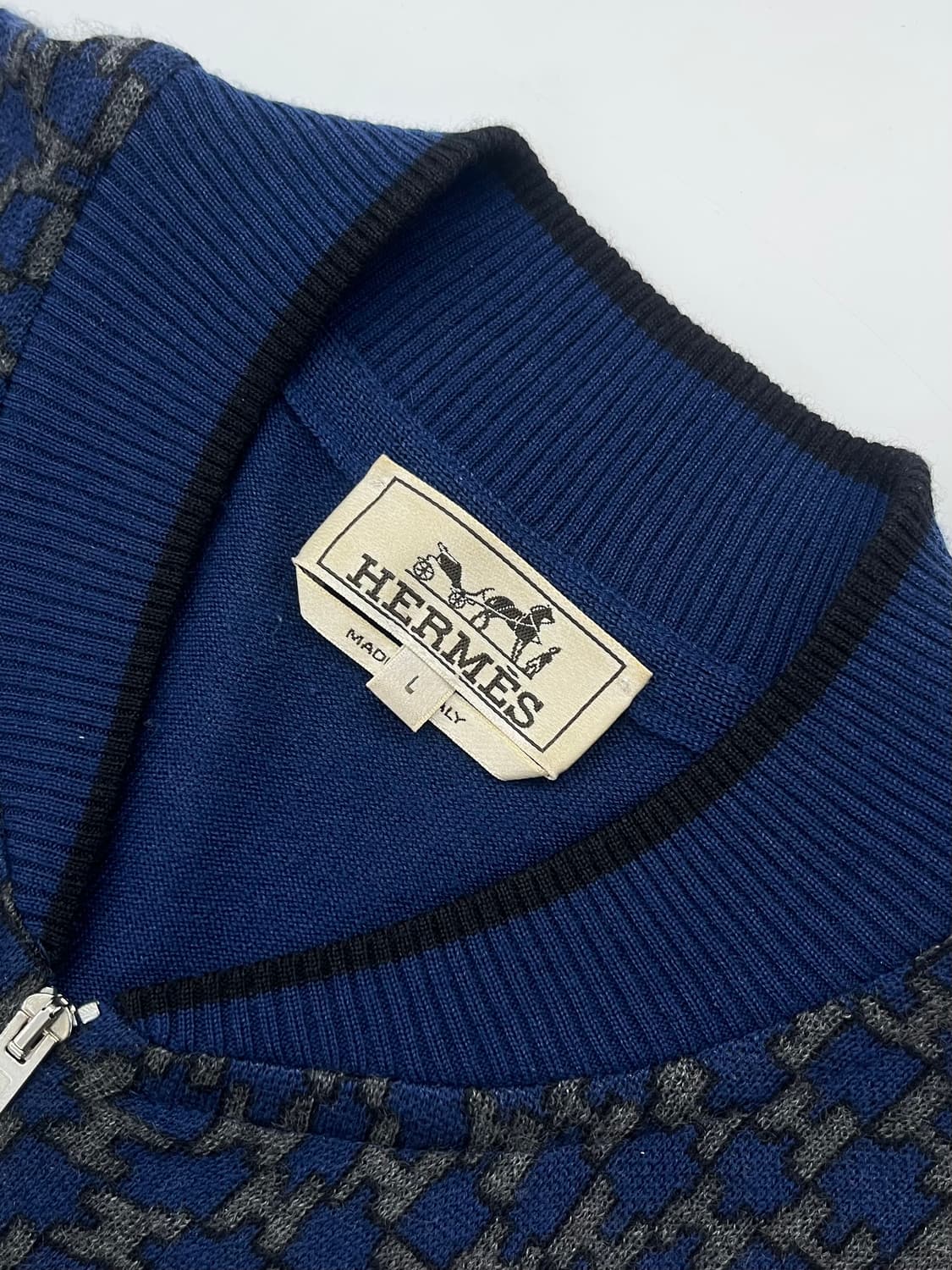 에르메스 H 풀로고 캐시미어 집업 [L사이즈] 상품이미지3