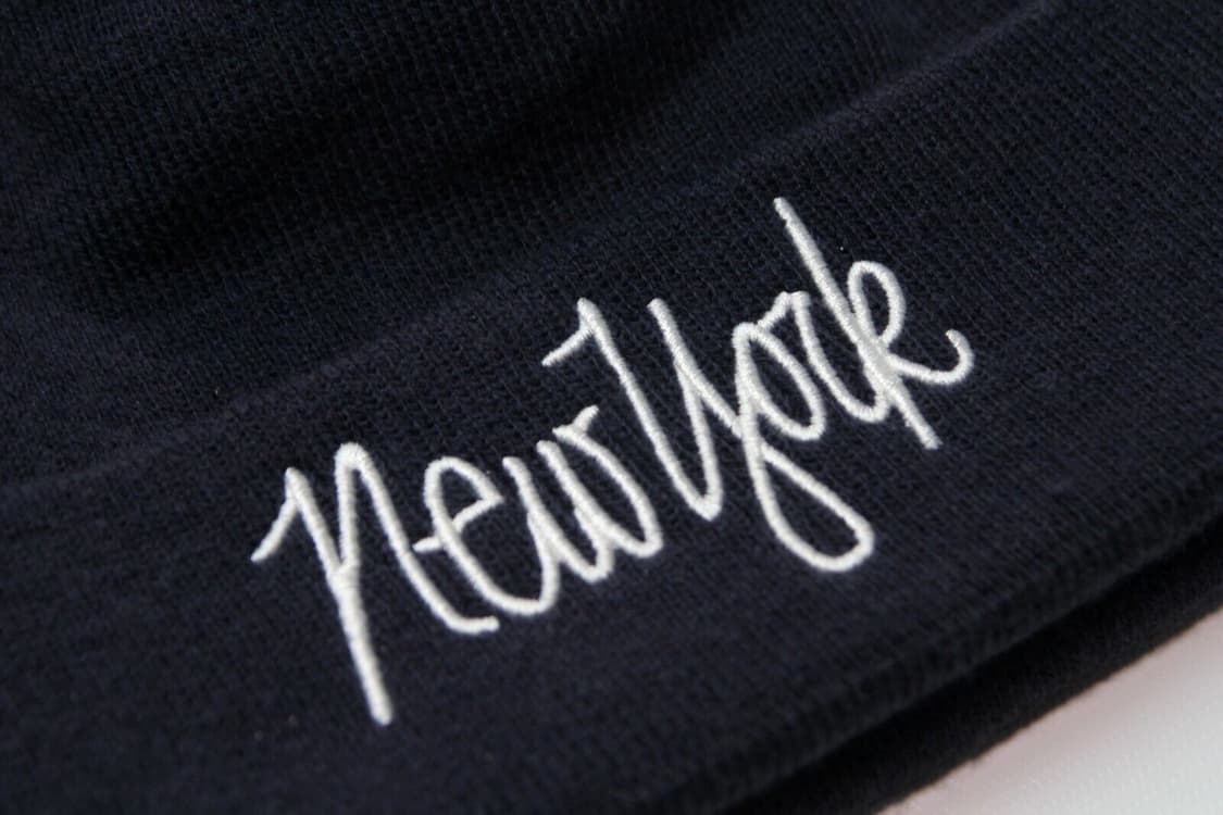 스투시 176 스프링 스트릿 자수 비니 네이비 상품이미지4