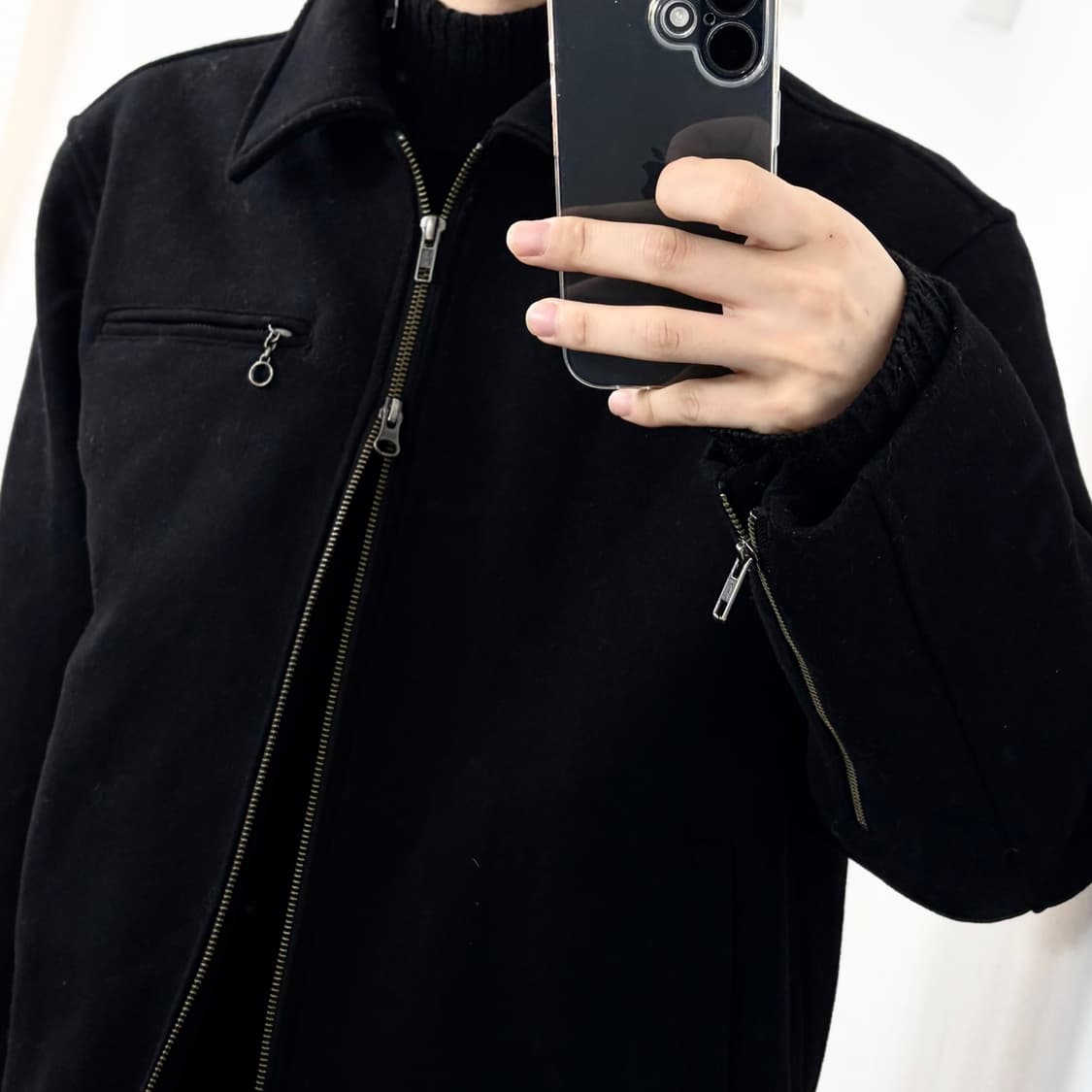 아웃스탠딩 투웨이 울 스포츠 자켓 상품이미지4