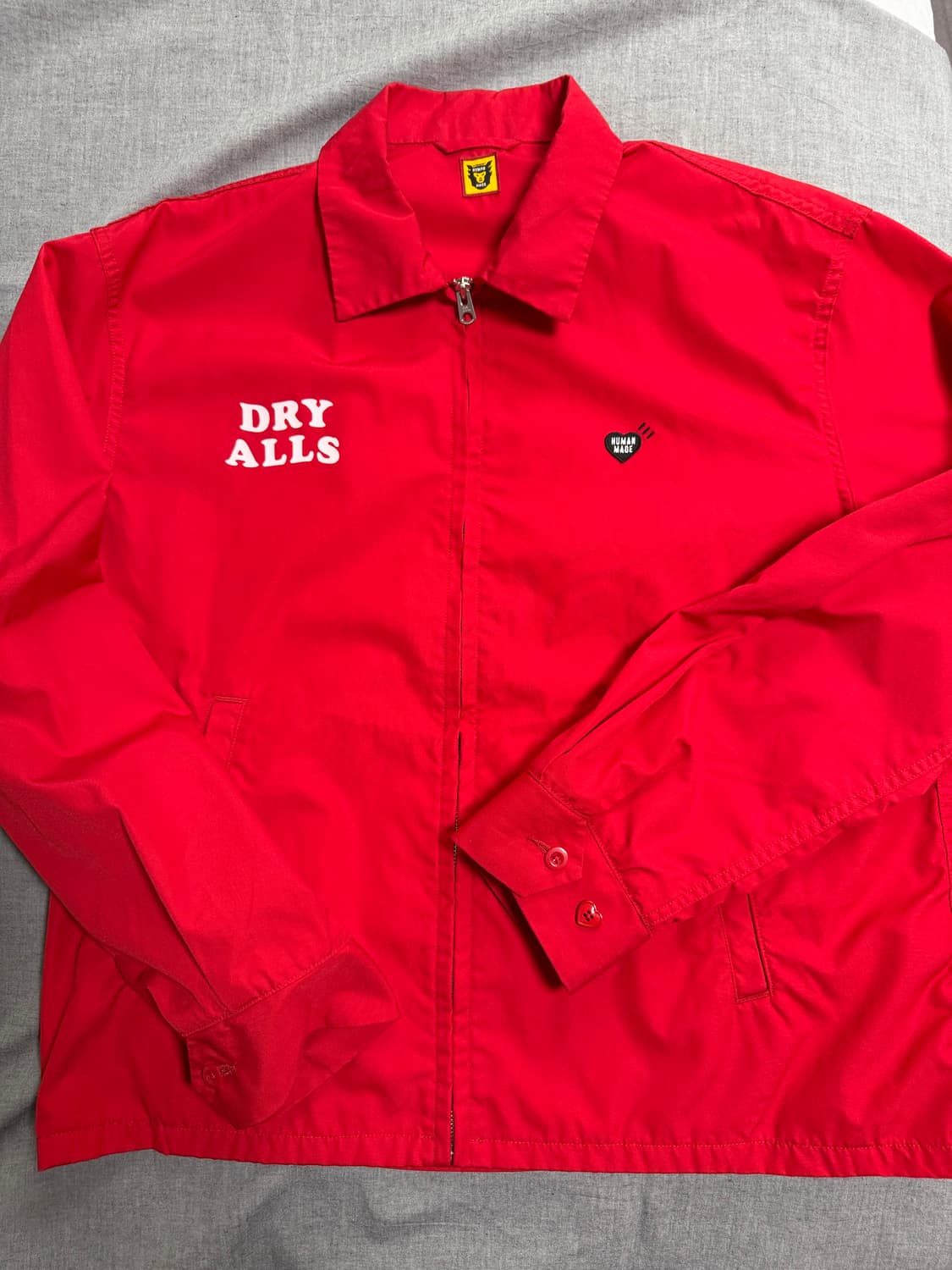 [XXL] 휴먼 메이드 드리즐러 레드 자켓 상품이미지1