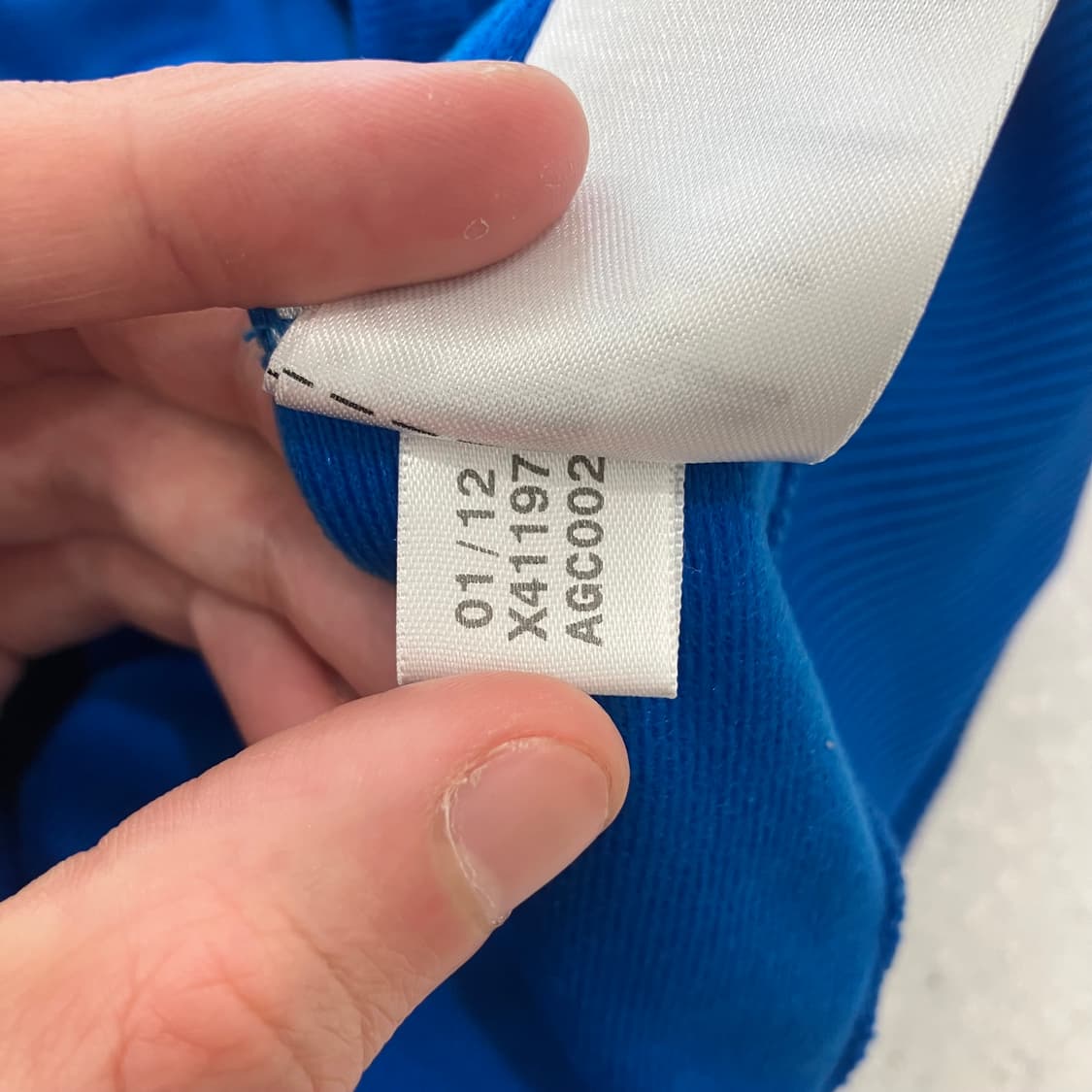 35 아디다스 파이어버드 져지 블루라임 상품이미지5