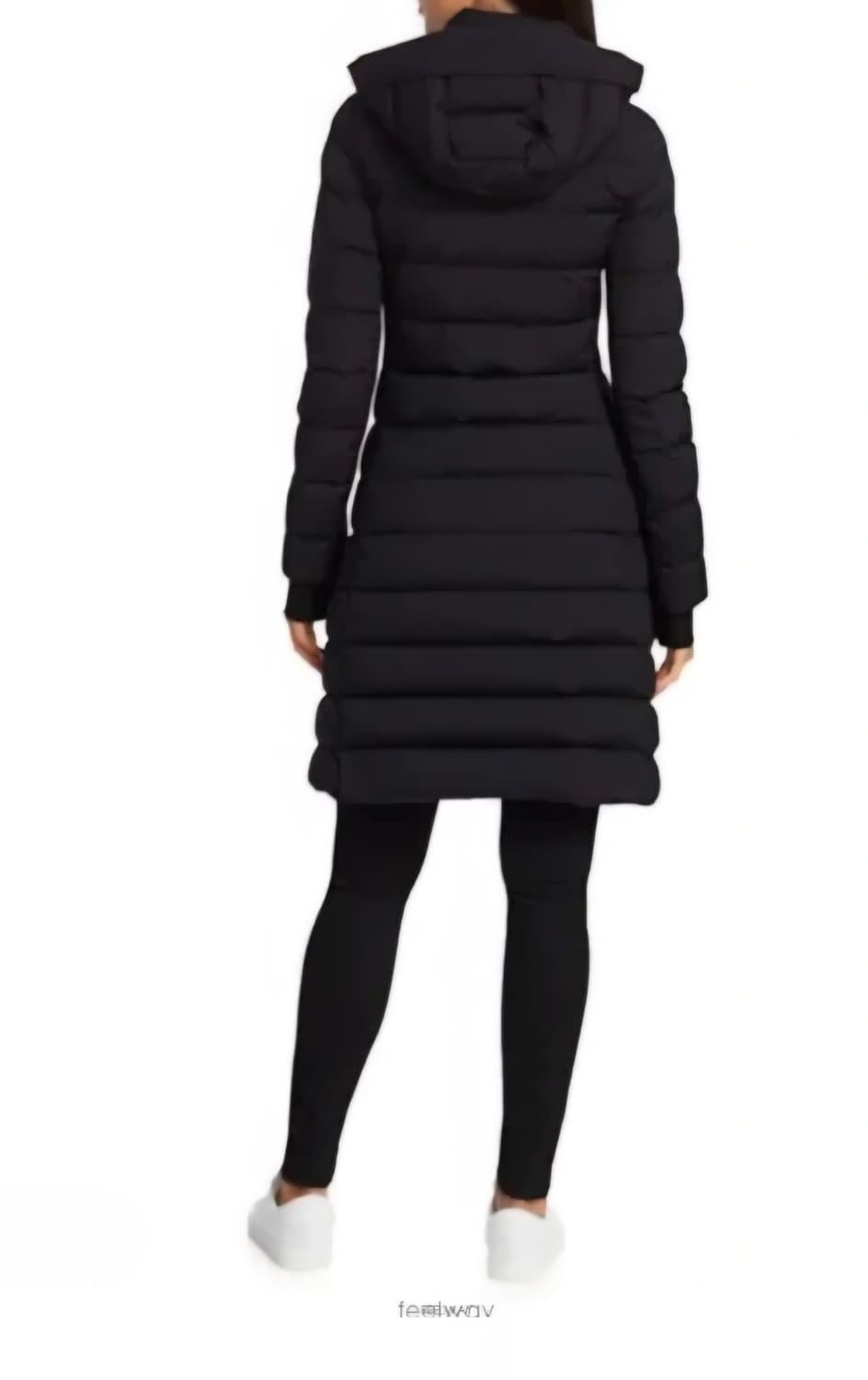 버버리  뉴브릿지 후드  회색기러기 구스다운 패딩  55 미사용 상품이미지3