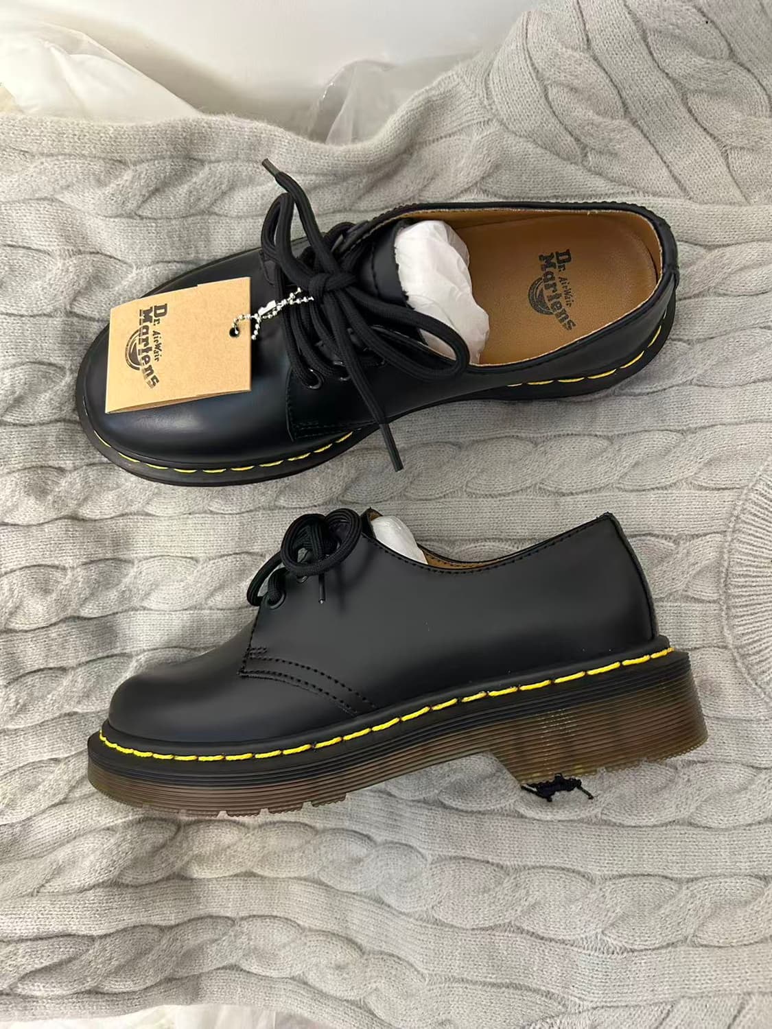 닥터마틴 1461 스무스 옥스포드 슈즈 블랙 240mm 상품이미지1