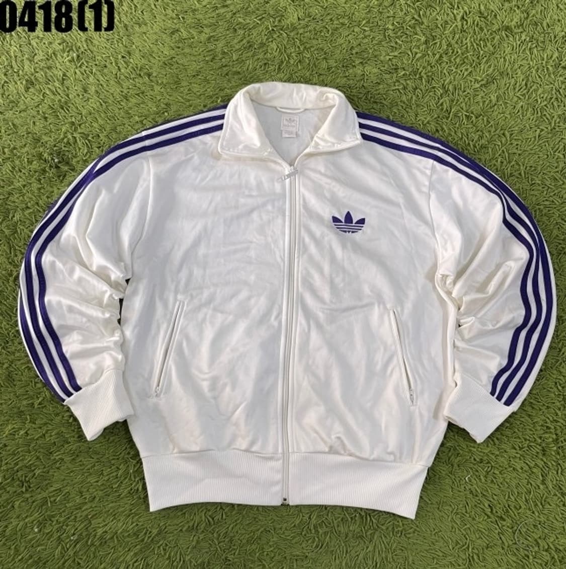 (희귀대장최저가) 아디다스 파이어버드 화이트퍼플 흰보 흰색보라 져지  상품이미지2