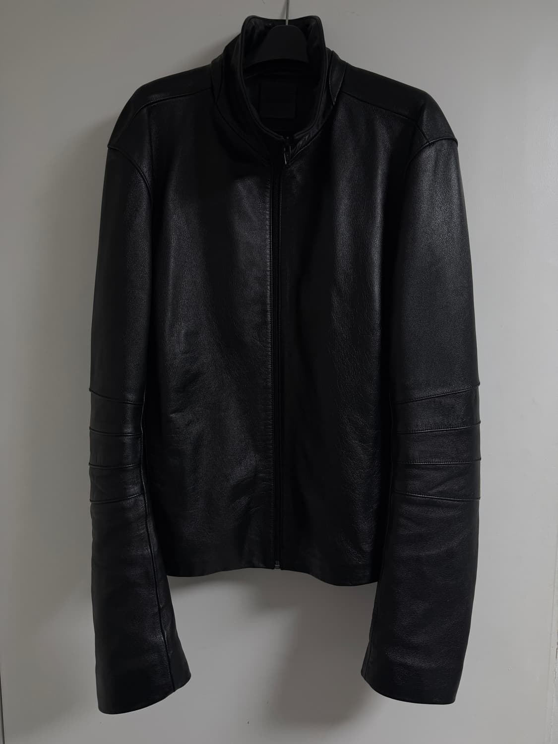 머듈 어펜딕스 014 레더자켓 3사이즈 블랙 상품이미지3