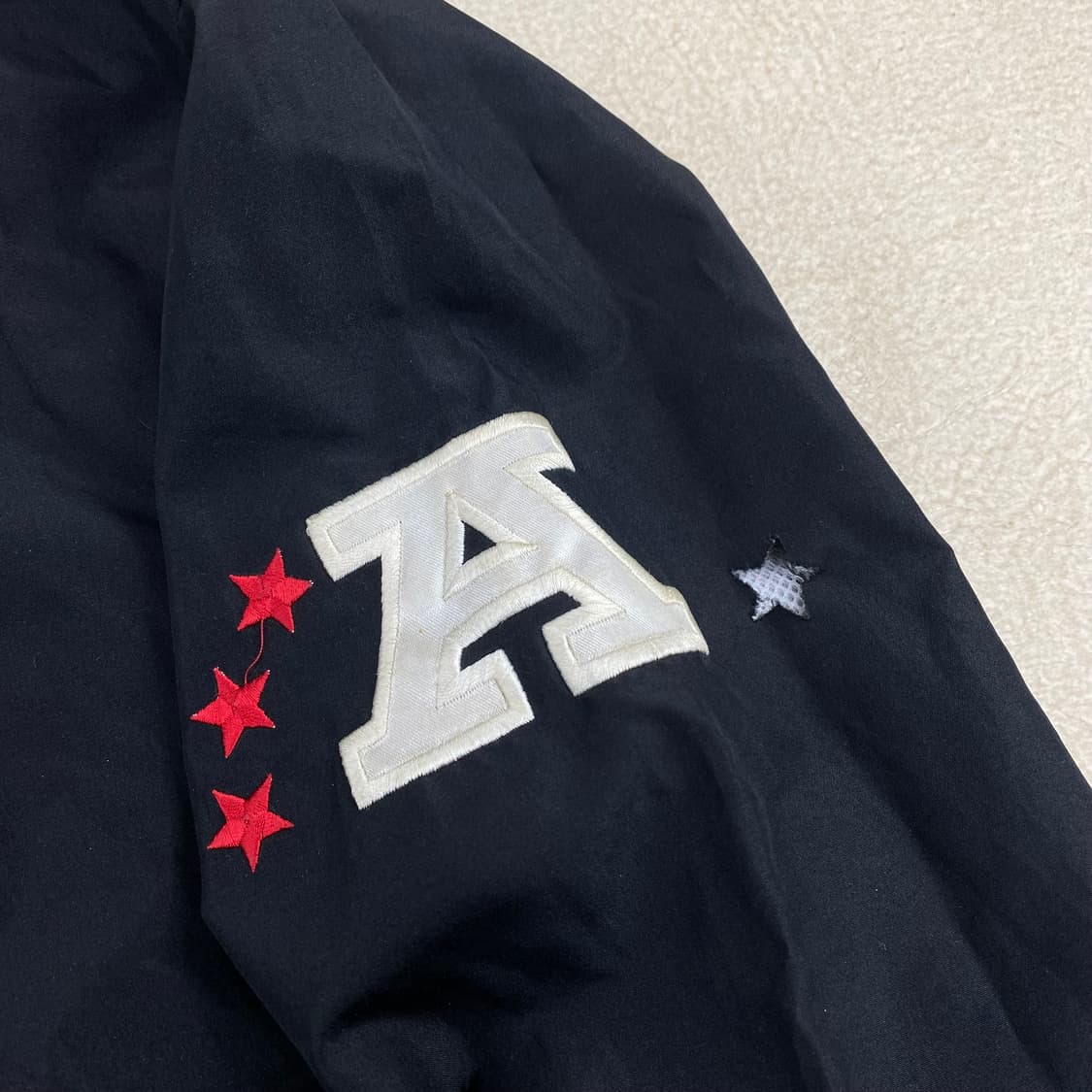 90s 스타터 오클랜드 레이더스 빅로고 풀오버 웜업 (110) 상품이미지6