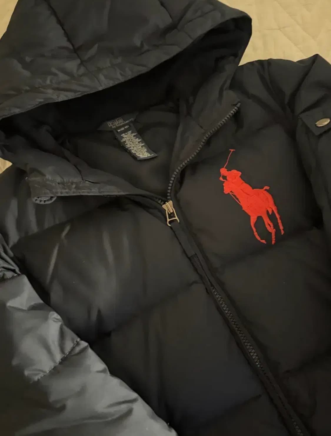 폴로 빅포니패딩 네이비 상품이미지3