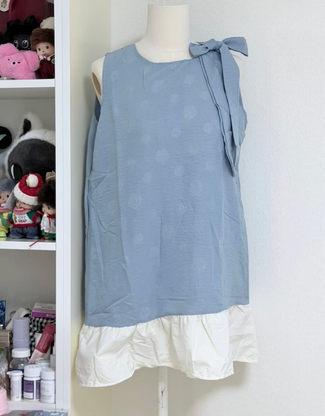 소다 셔벗 빈티지 리본 원피스 상품이미지1