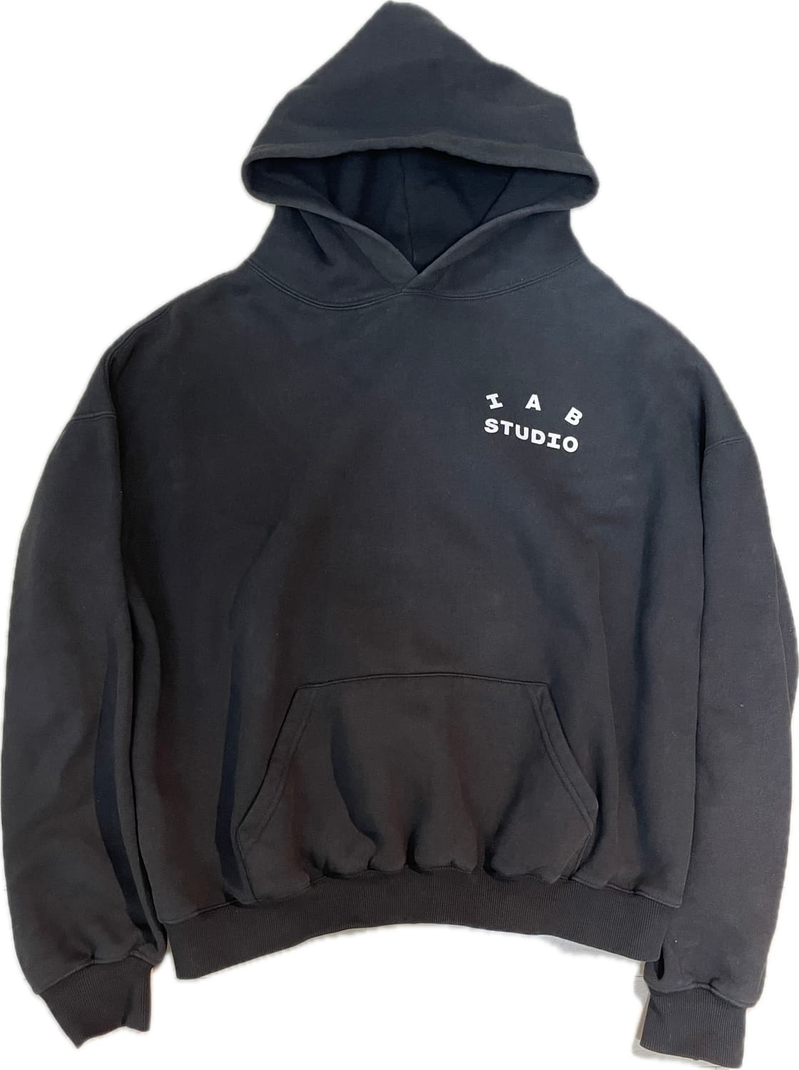 아이앱 스튜디오 후드티 블랙 XL 상품이미지1