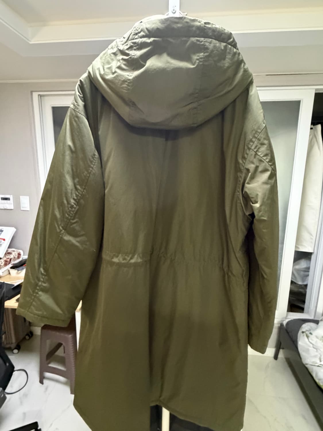 유니클로c 후드코트 상품이미지2