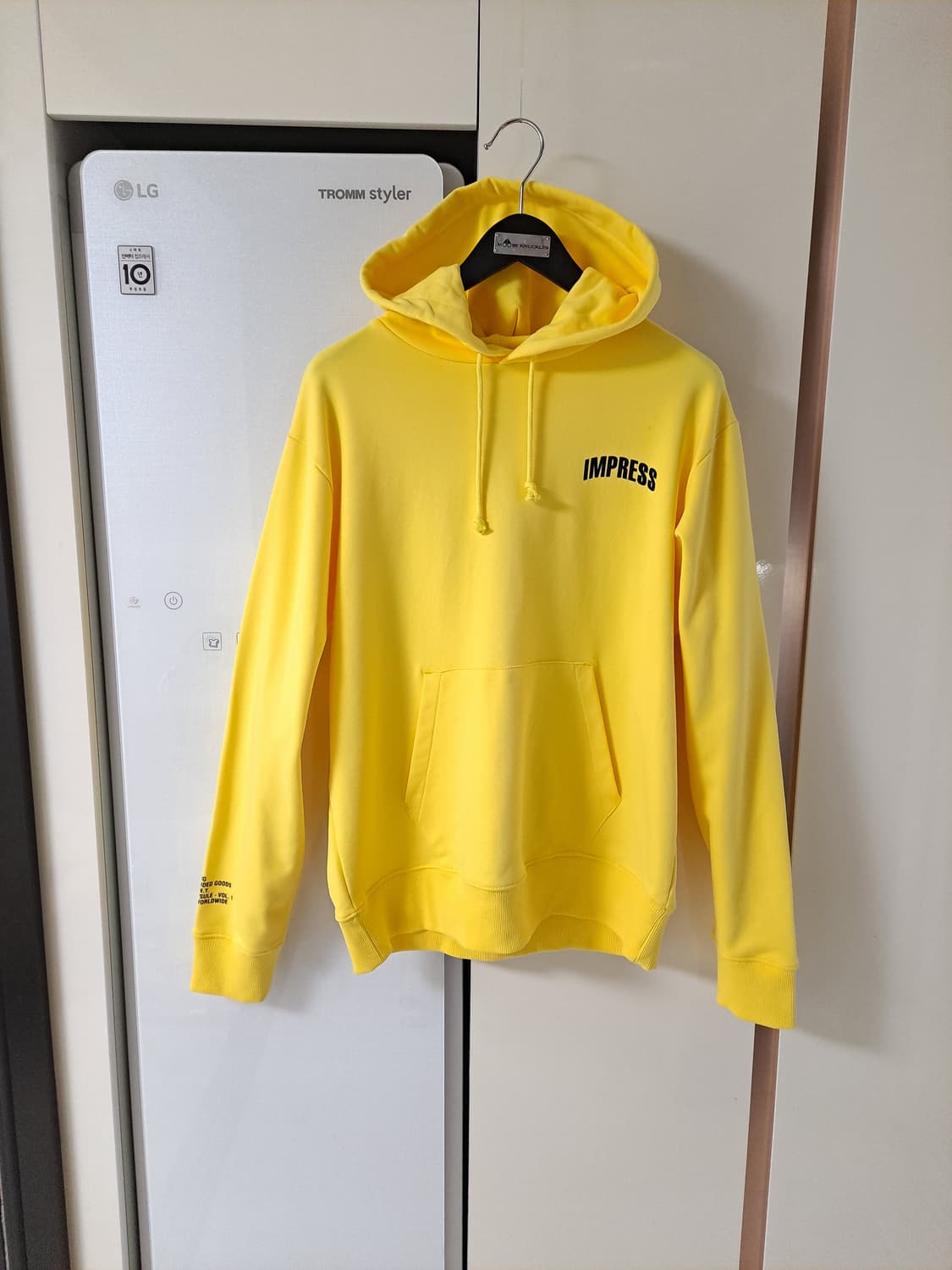 HELMUT LANG 헬무트랭 - 암홀 라인 백로고 프린팅 후디 105  상품이미지1