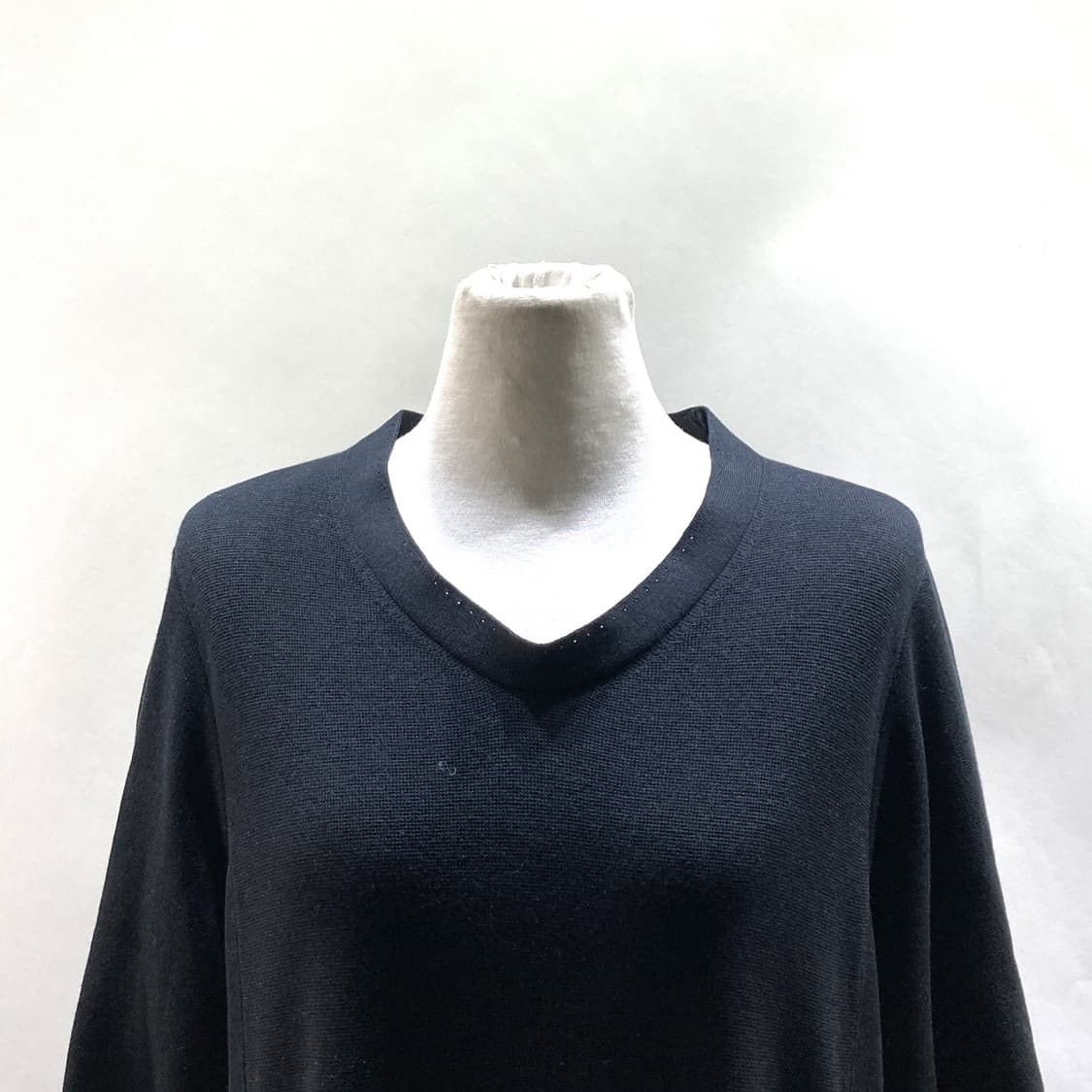 마인 한섬 여성 니트 롱원피스 블랙 90F 상품이미지2