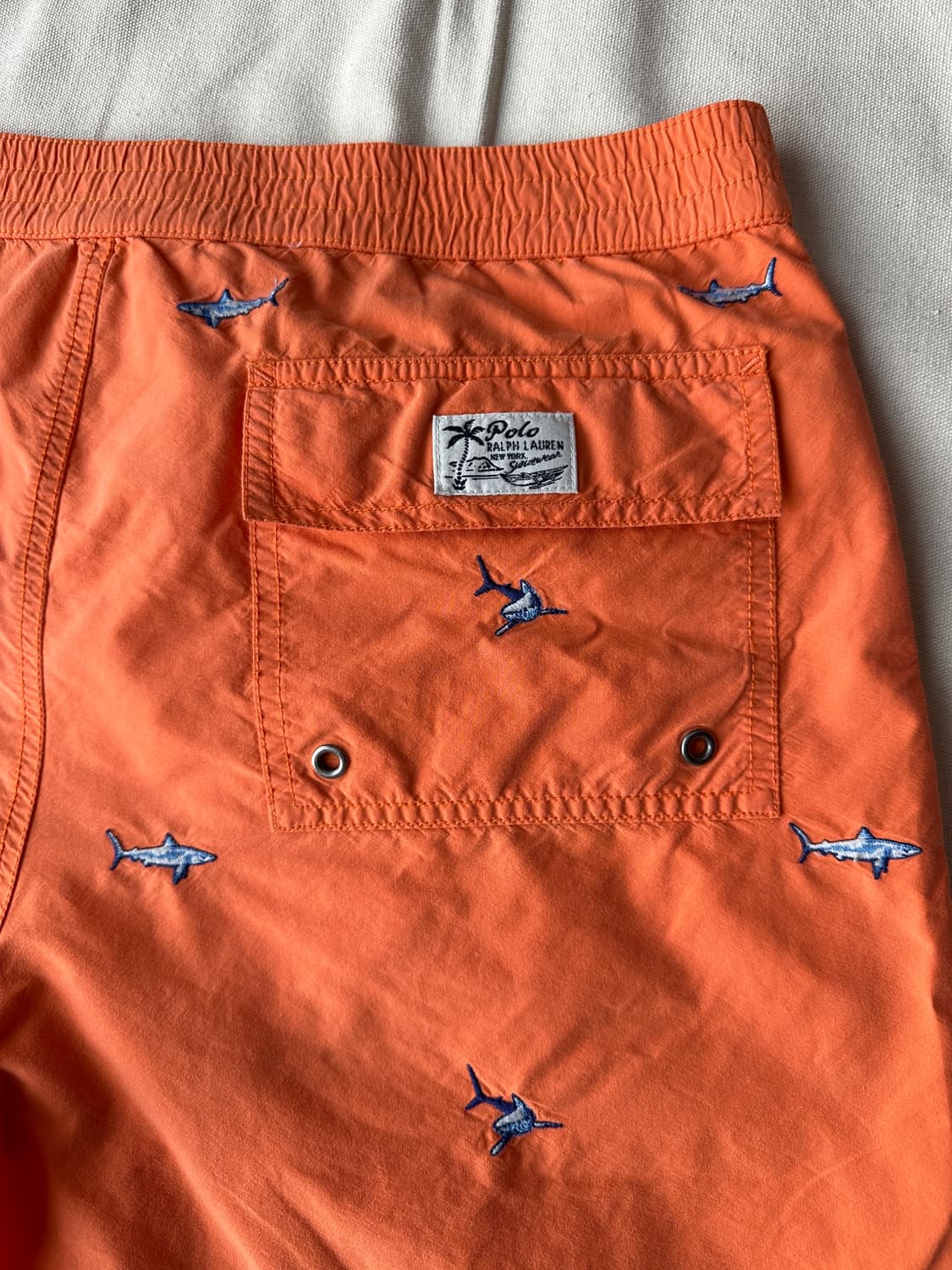 폴로 랄프로렌 상어자수 스윔쇼츠 L 상품이미지8