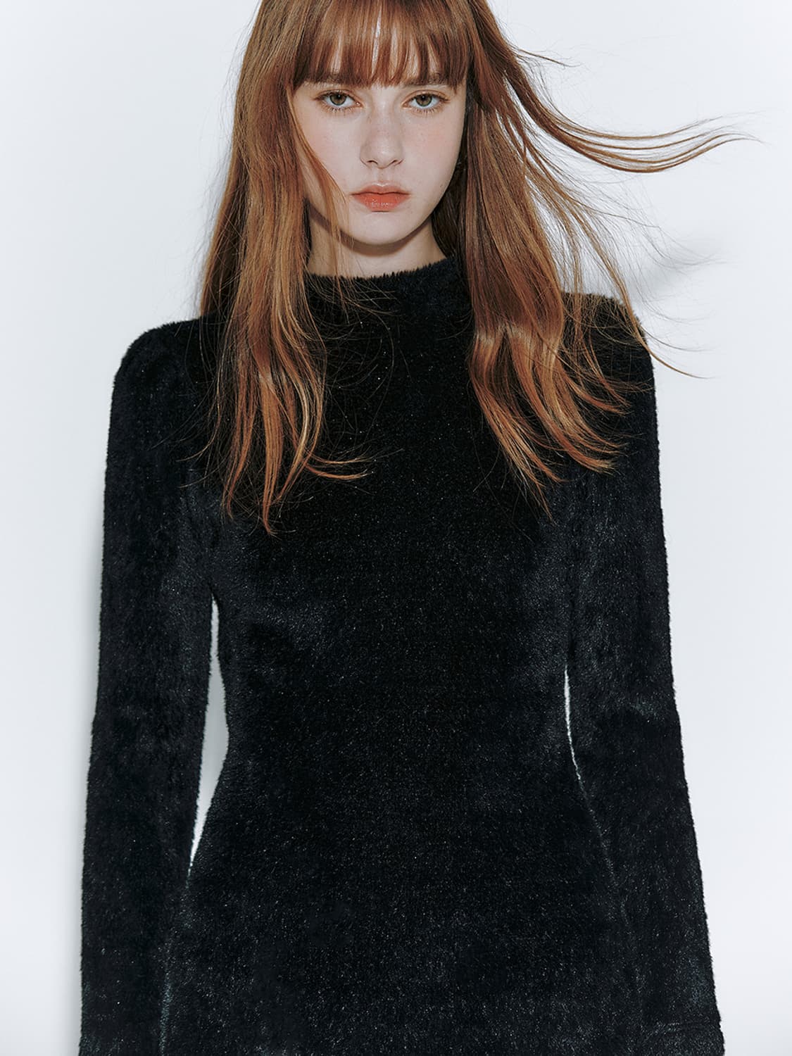 이바나헬싱키 Fleece jersey dress 상품이미지6