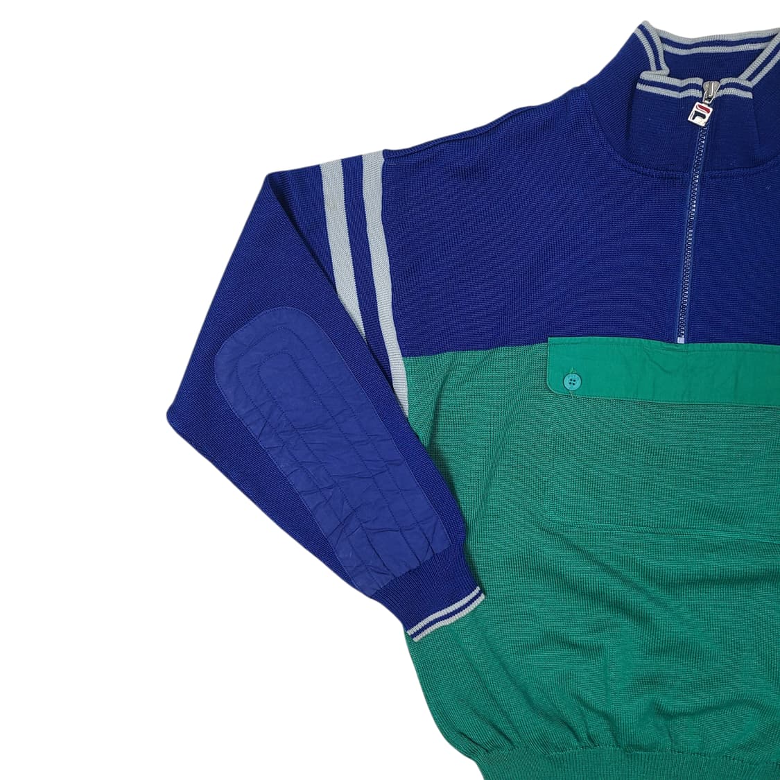 '90s 휠라 하프집업 니트 상품이미지2