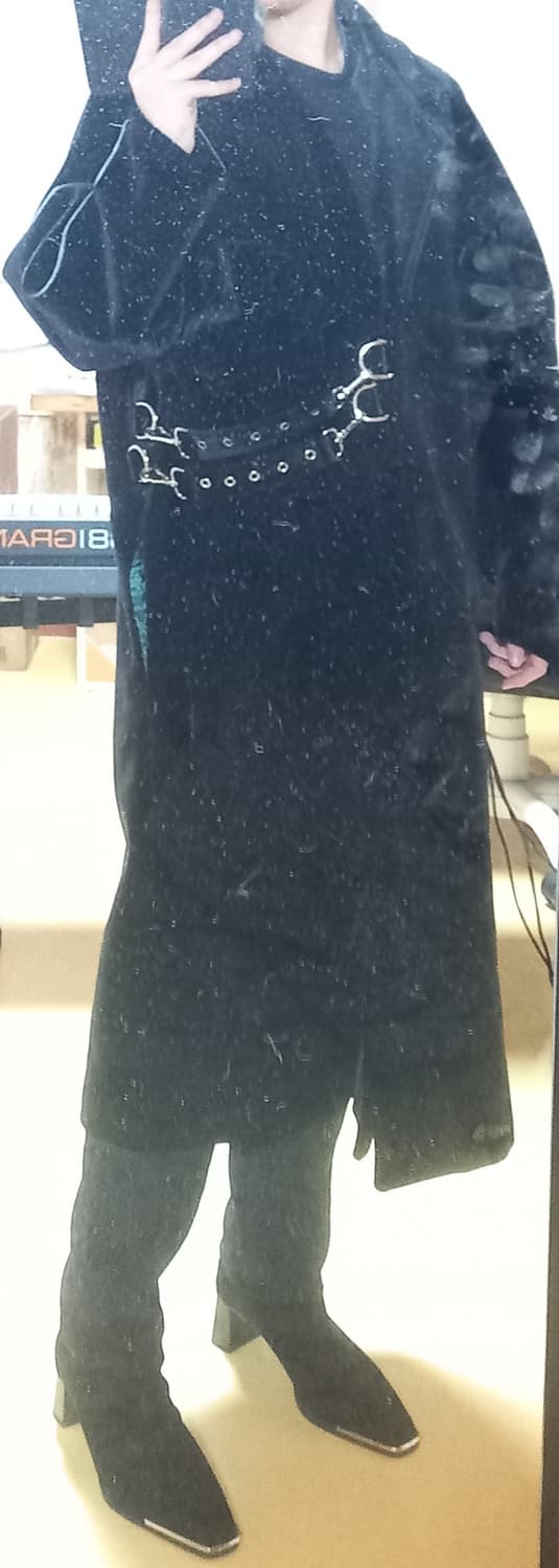 고스펑크 벨트코트 상품이미지3