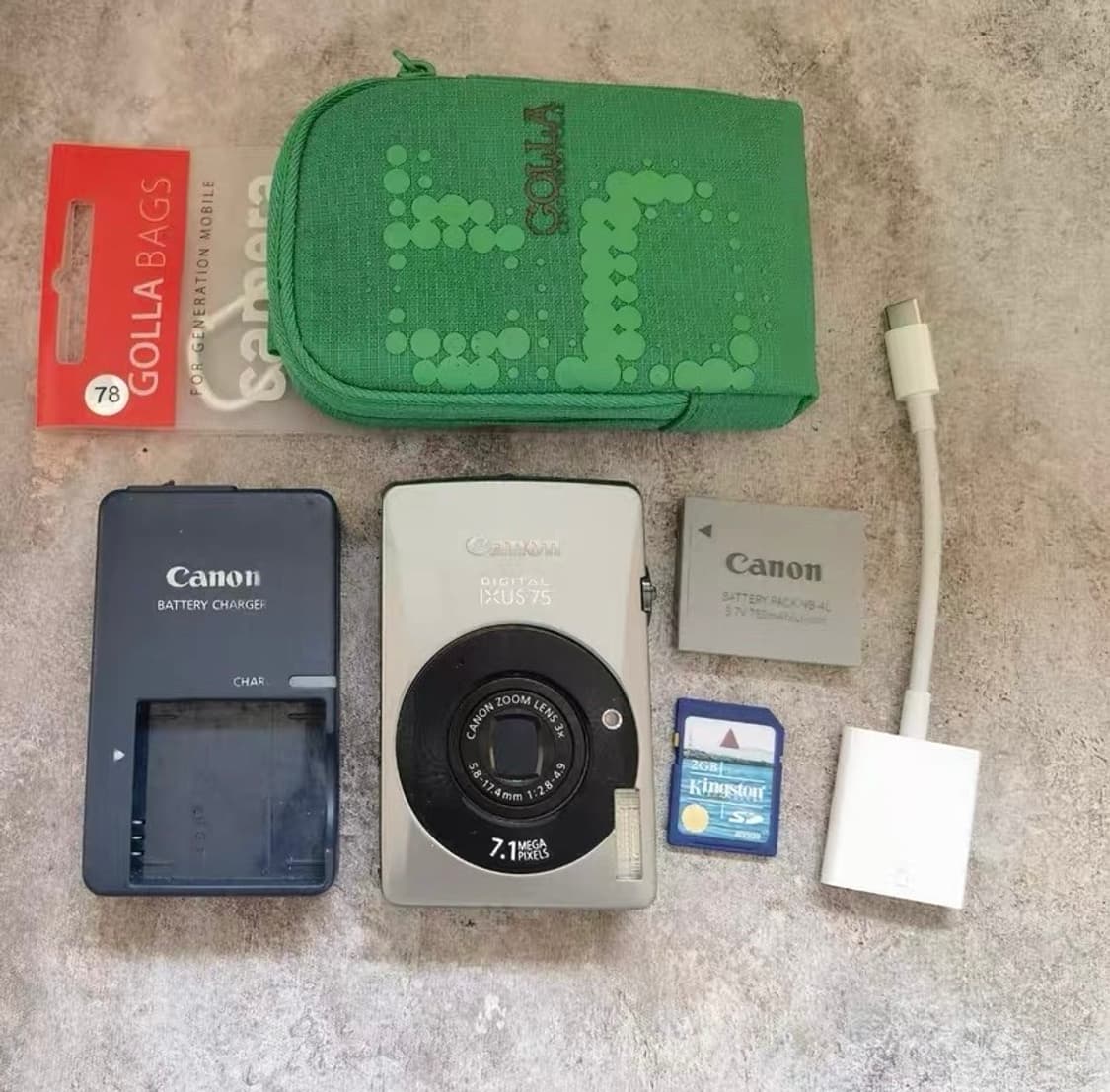 캐논 익서스 75 CANON IXUS 75 빈티지 디지털카메라 디카 상품이미지6