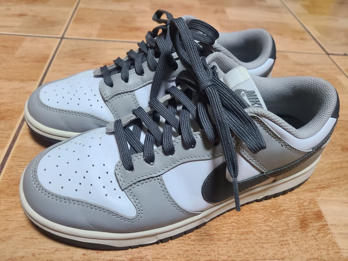 나이키 덩크 라이트스모크 그레이 W260(255추천) 상품이미지1