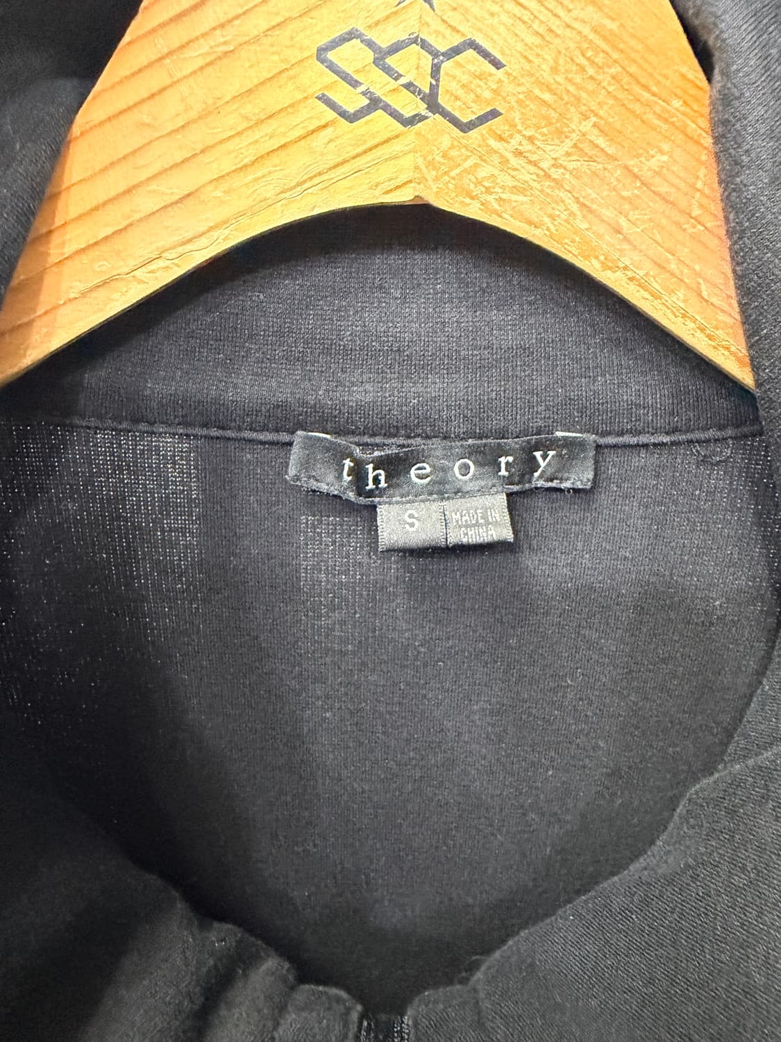 정품) theory 띠어리 블랙 후드 집업 자켓 S 상품이미지6