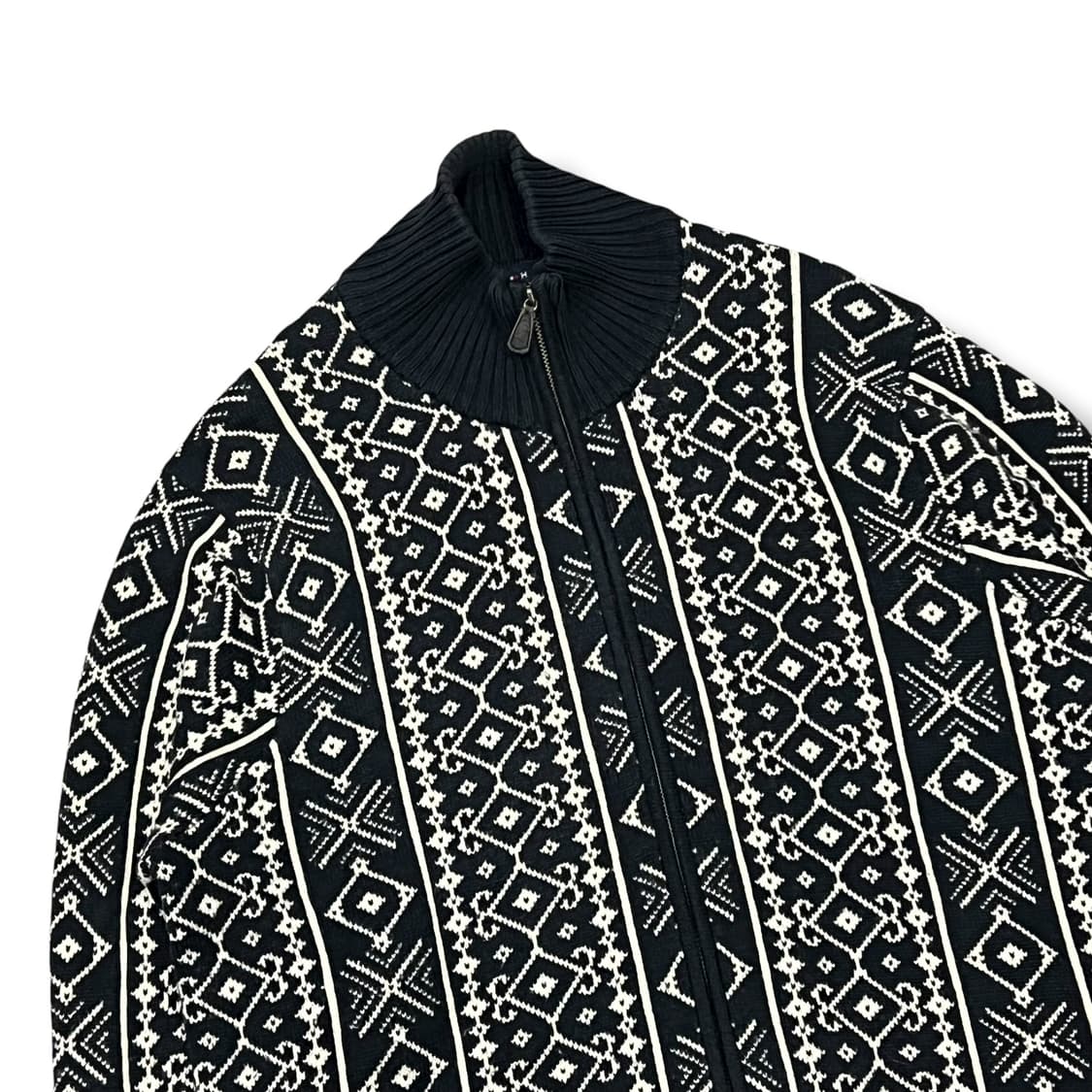 타미힐피거 에스닉 패턴 니트집업 s08611 상품이미지4