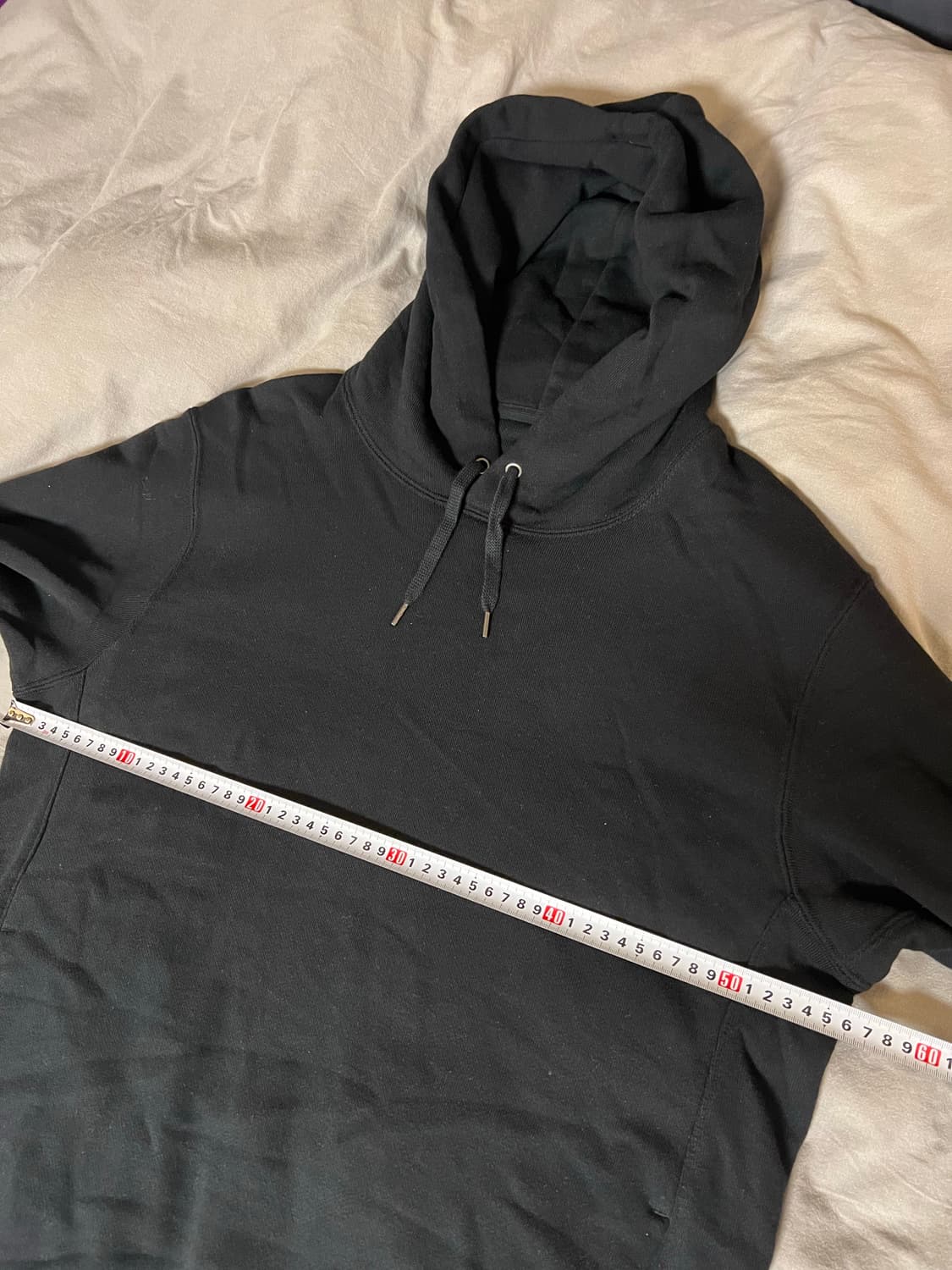 유니클로 후드티 검정 L 새제품 상품이미지2