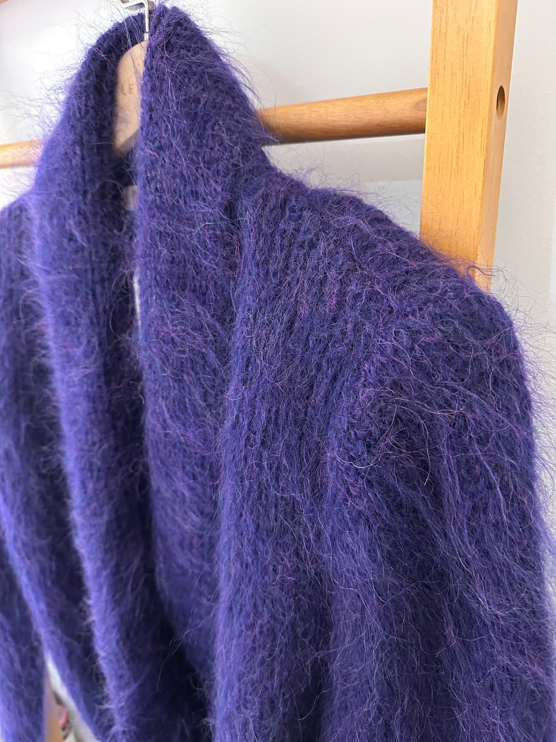 일본 빈티지 울 가디건(사이즈 M) 상품이미지6